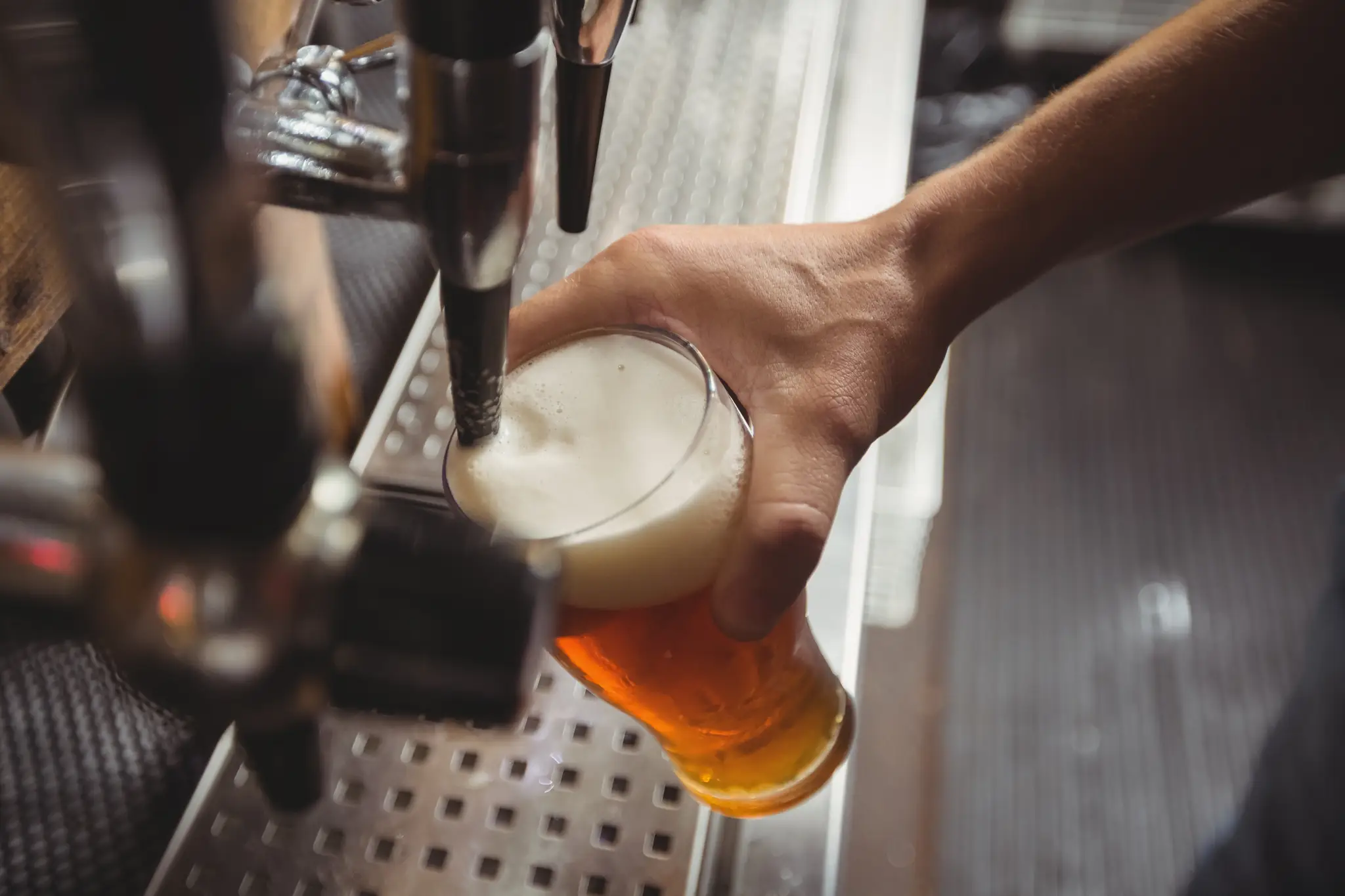 čapované pivo