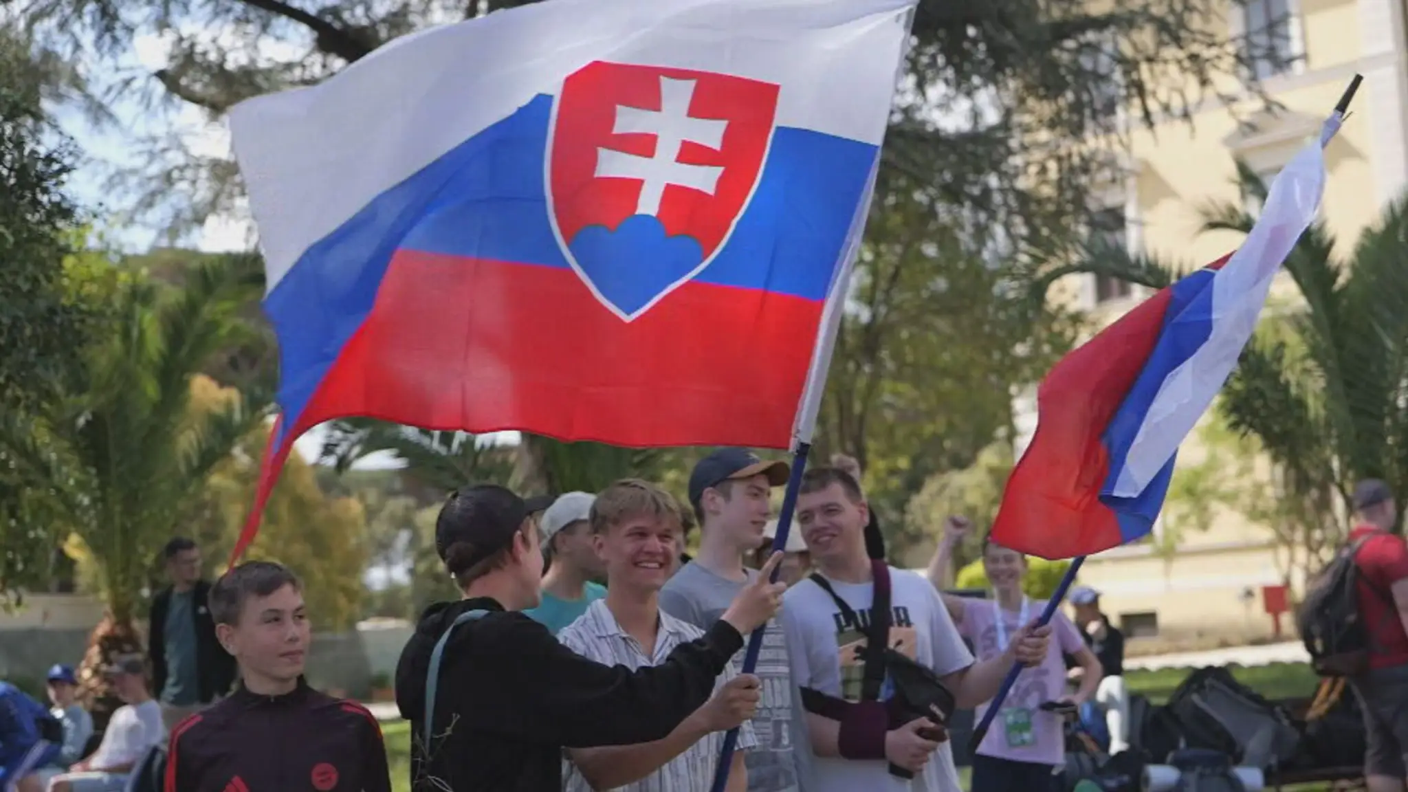 Mladí pútnici zo Slovenska