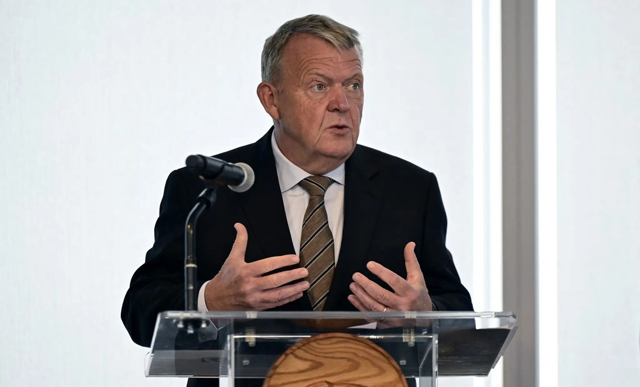 Dánsky minister zahraničných vecí Lars Lökke Rasmussen.