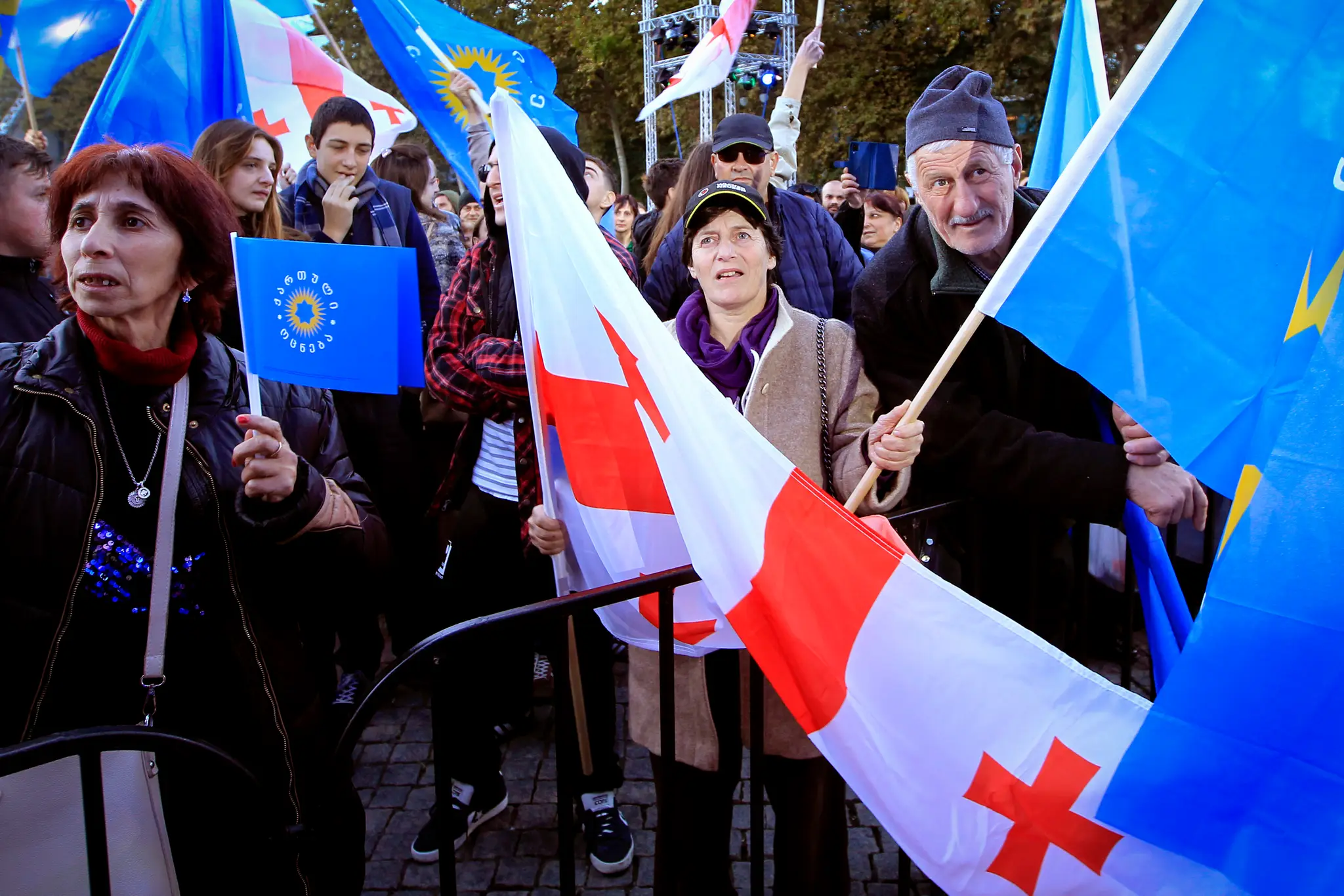 Gruzínsko voľby EÚ
