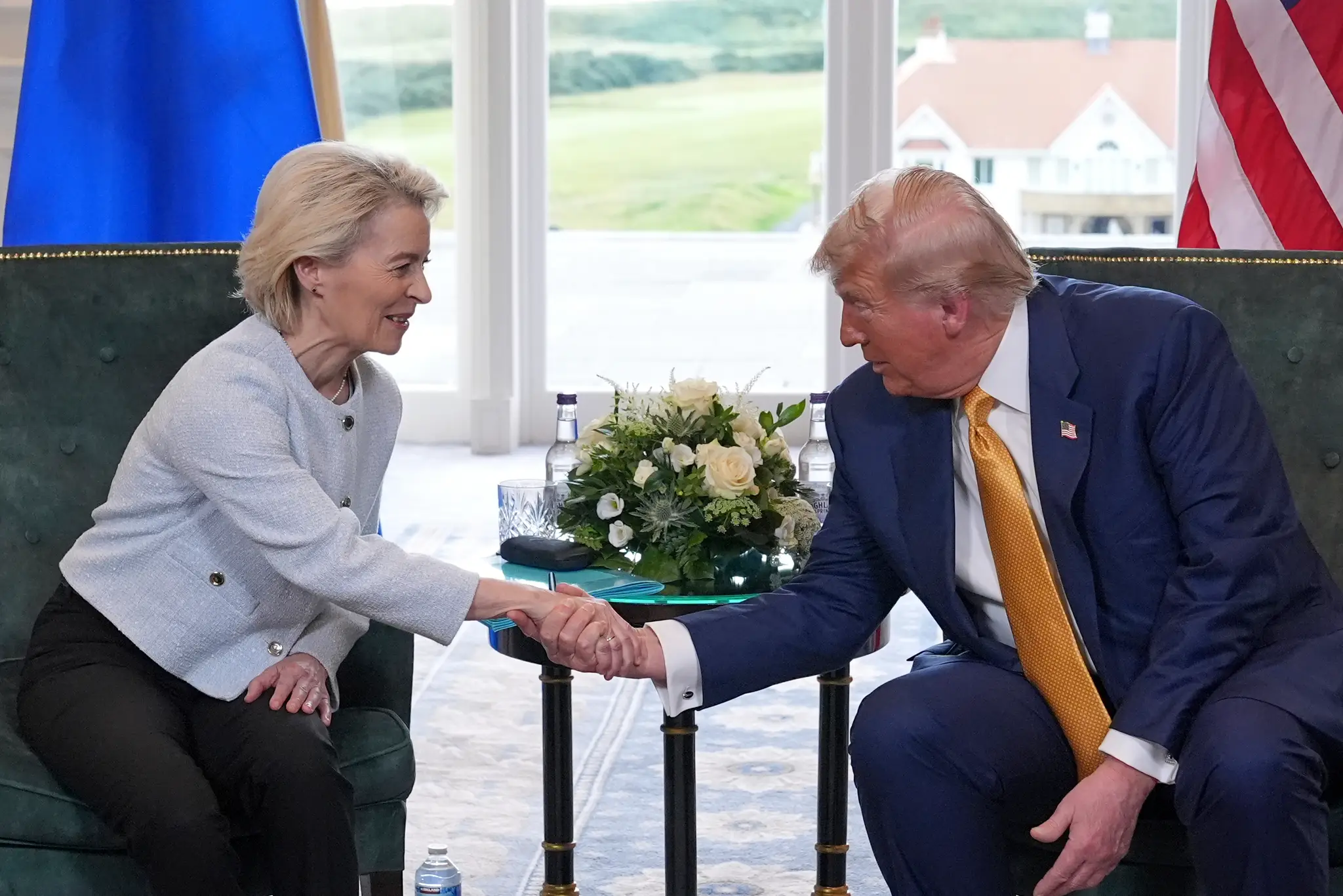 Stretnutie Trumpa s von der Leyenovou