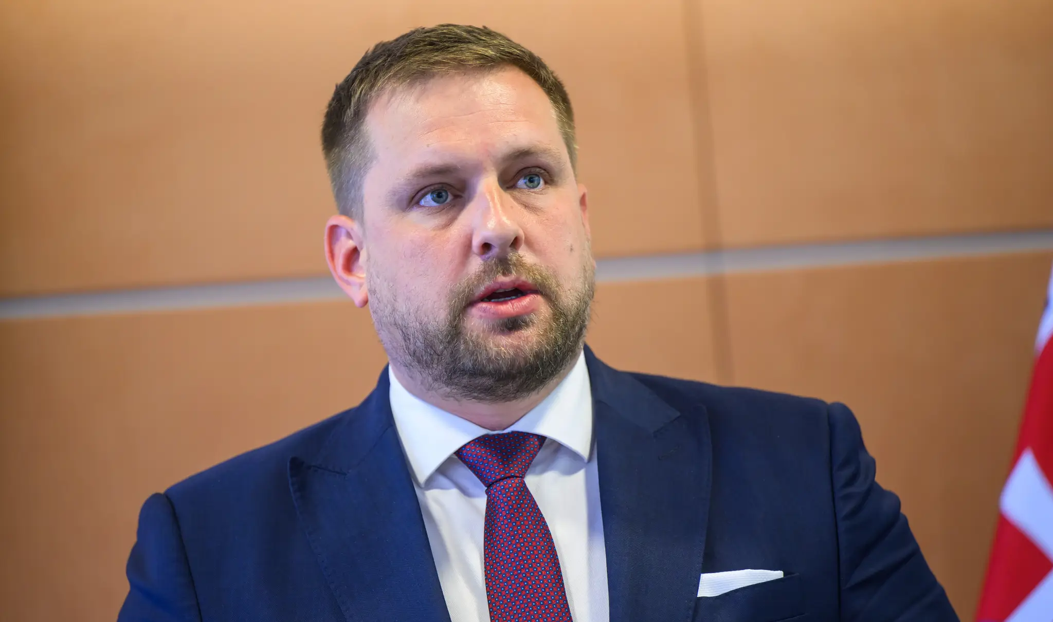 Na snímke minister zdravotníctva SR Kamil Šaško (Hlas-SD).