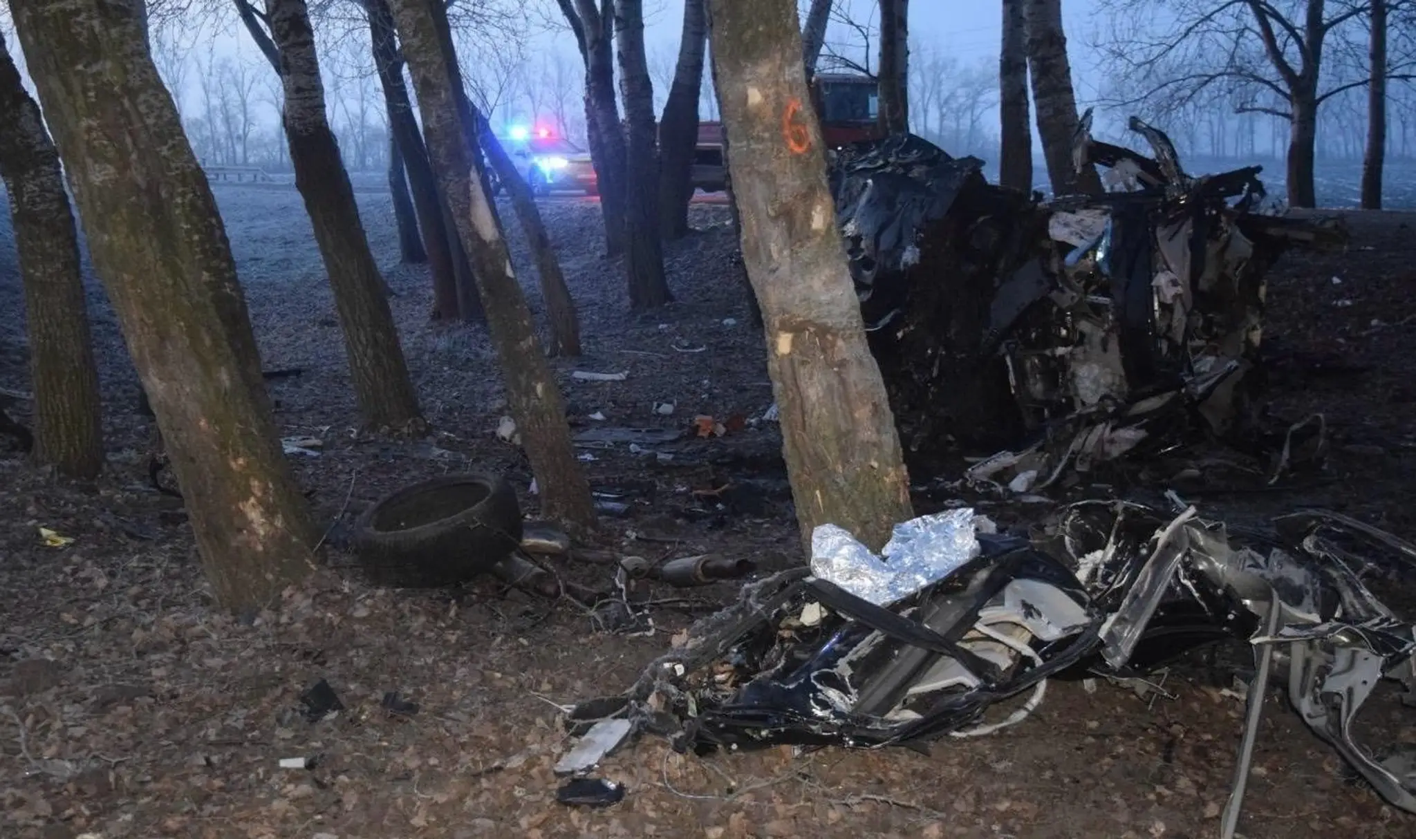 Auto doslova rozmetalo.