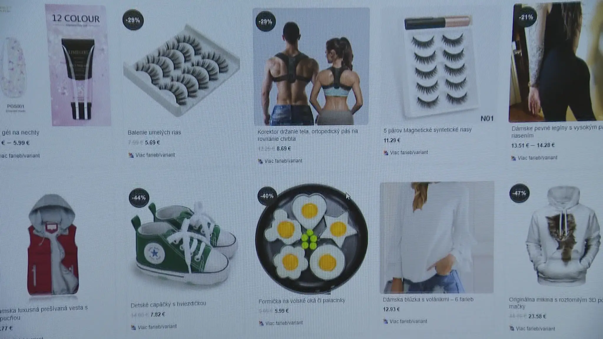 Podvodný e-shop.
