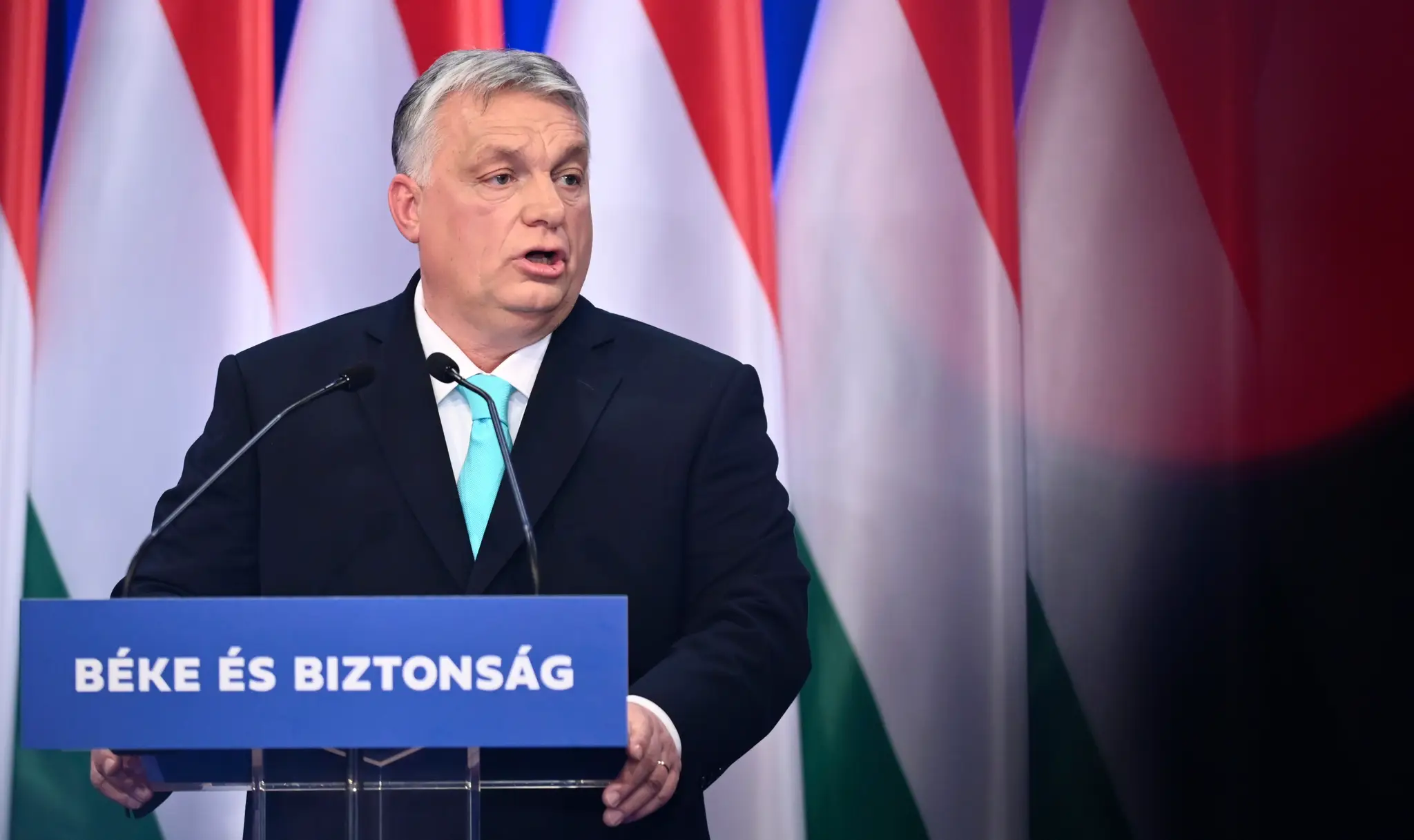 Maďarský premiér Viktor Orbán vystupuje s každoročným prejavom o stave krajiny.