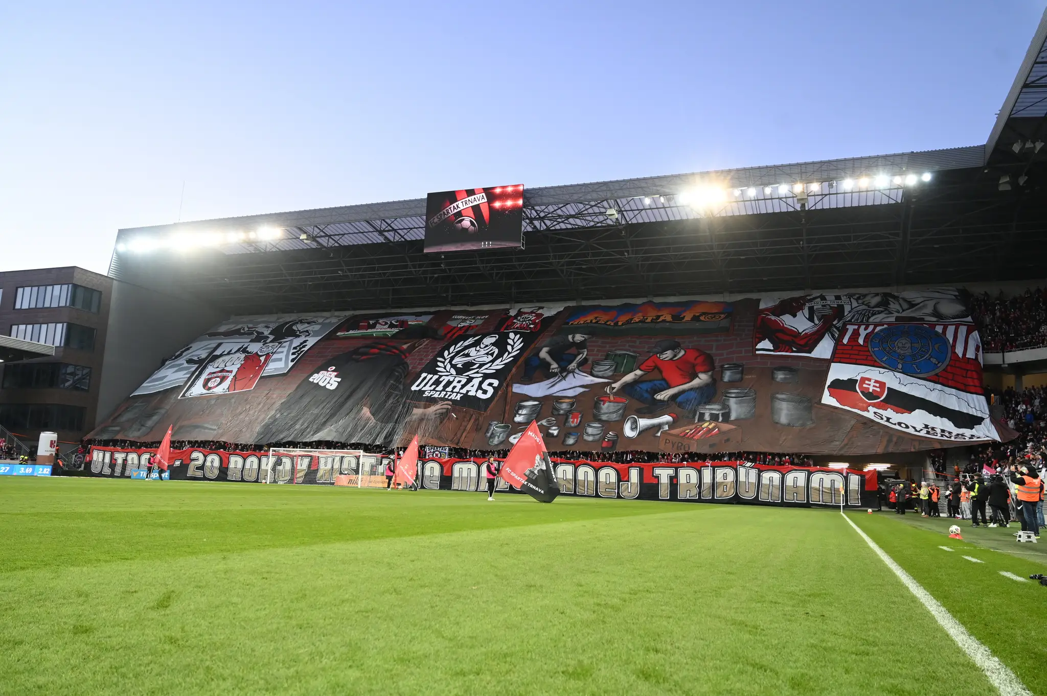 Atmosféra na Štadióne Antona Malatinského