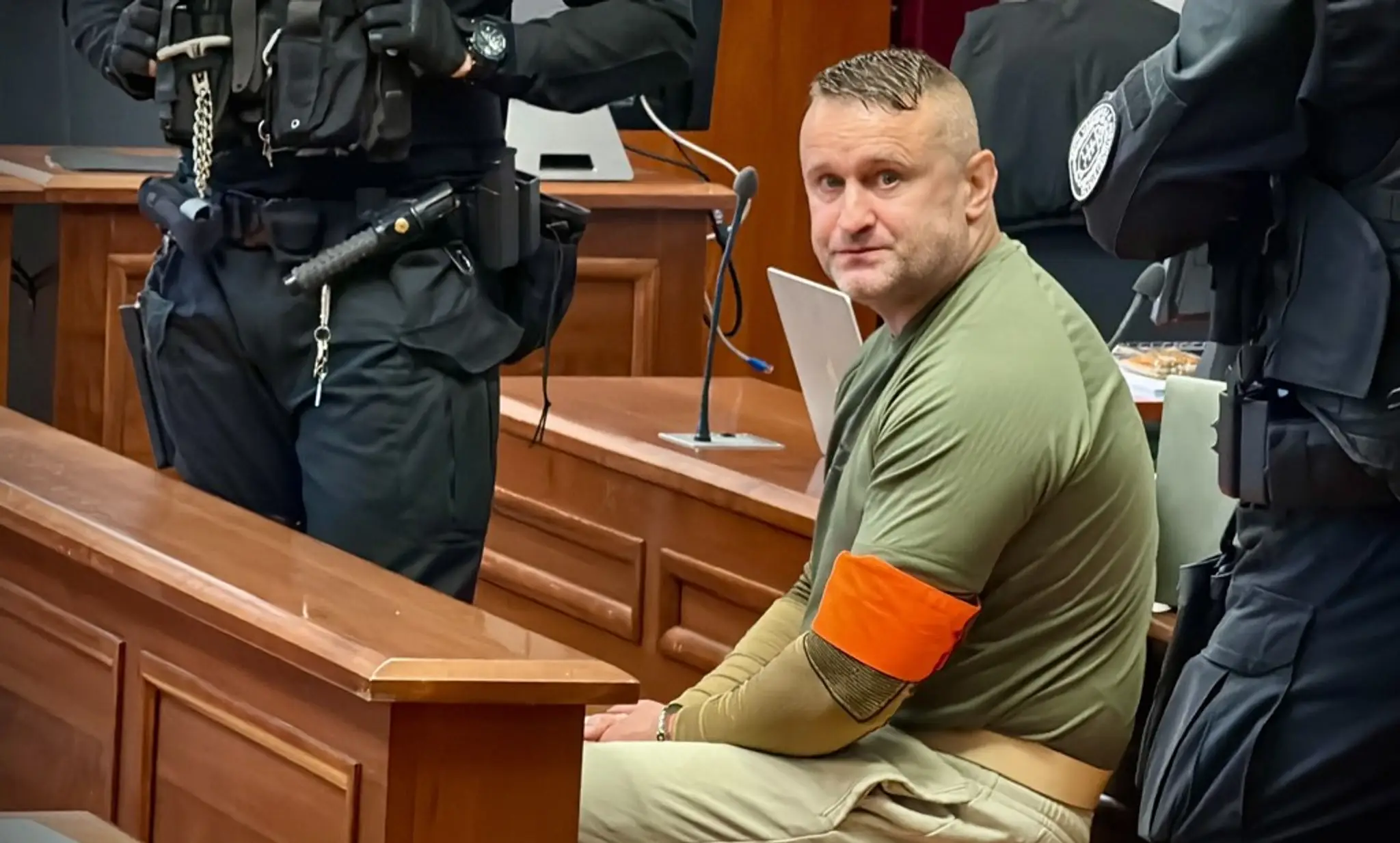 Juraj Ondrejčák na súde v Pezinku.