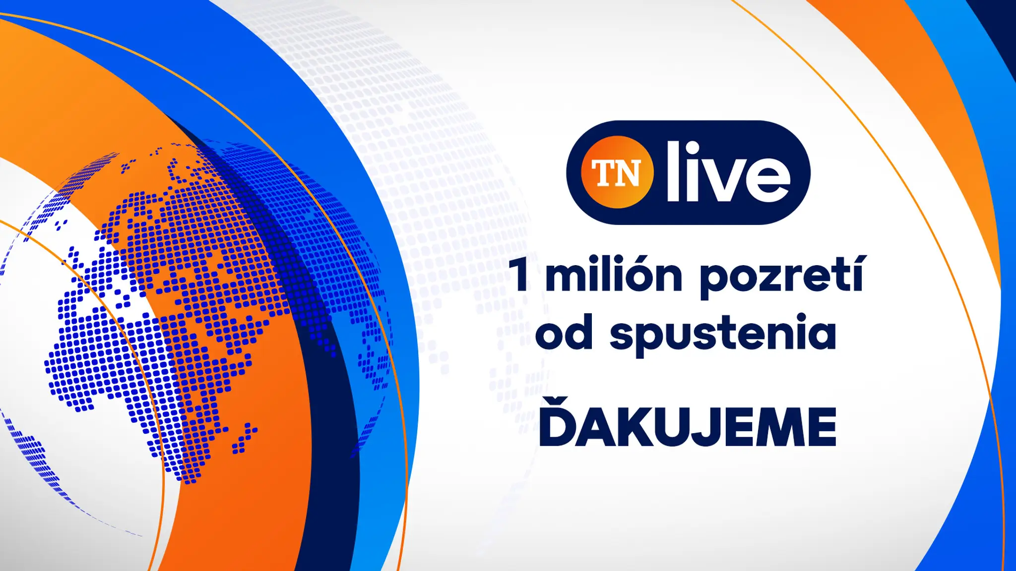 TN live zaznamenal milión pozretí