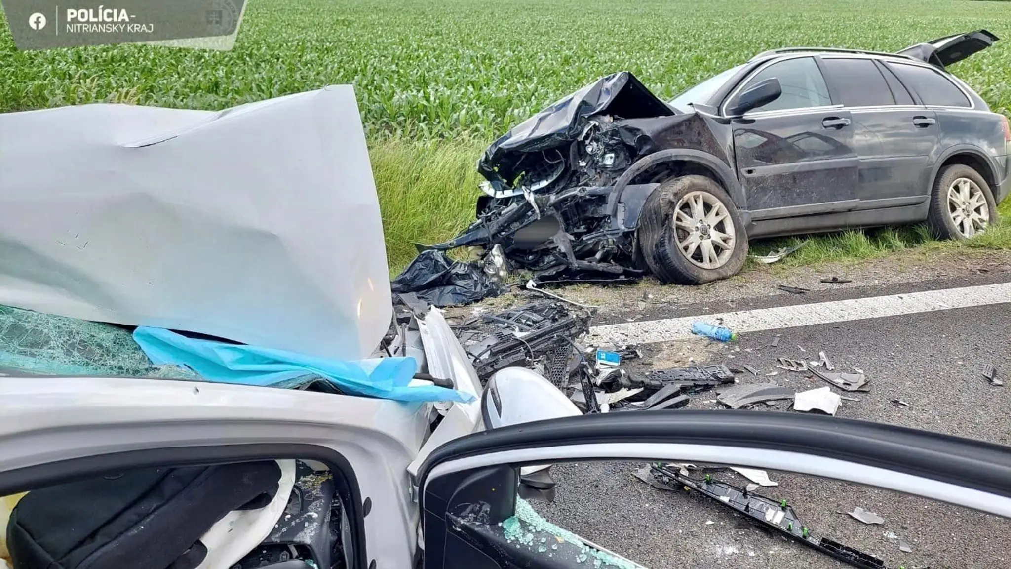 Tragická nehoda pri Nových Zámkoch.