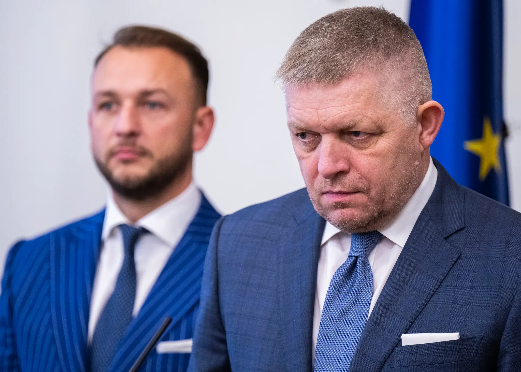 Matúš Šutaj Eštok a Robert Fico