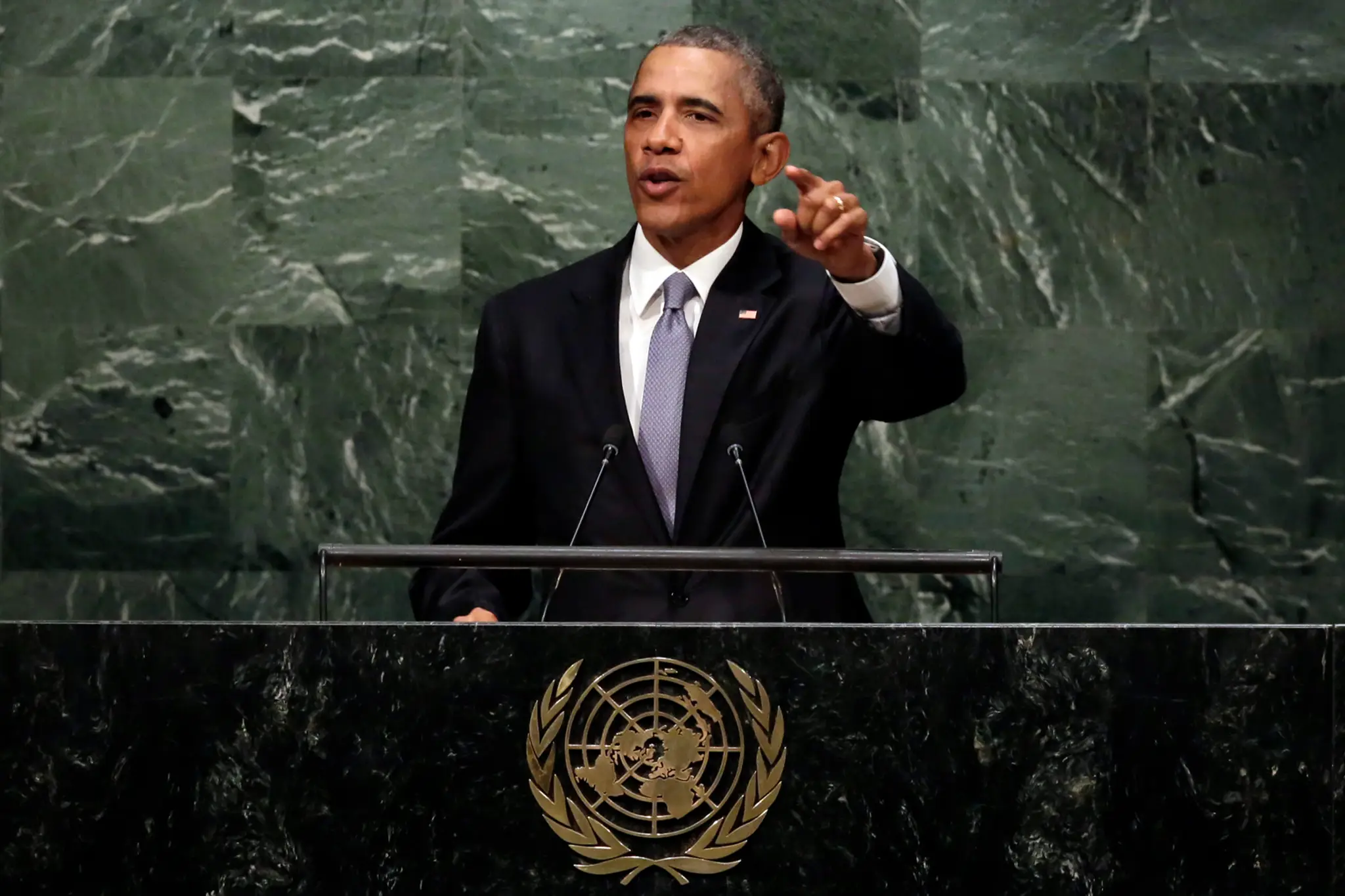 Prezident Barack Obama na pôde OSN