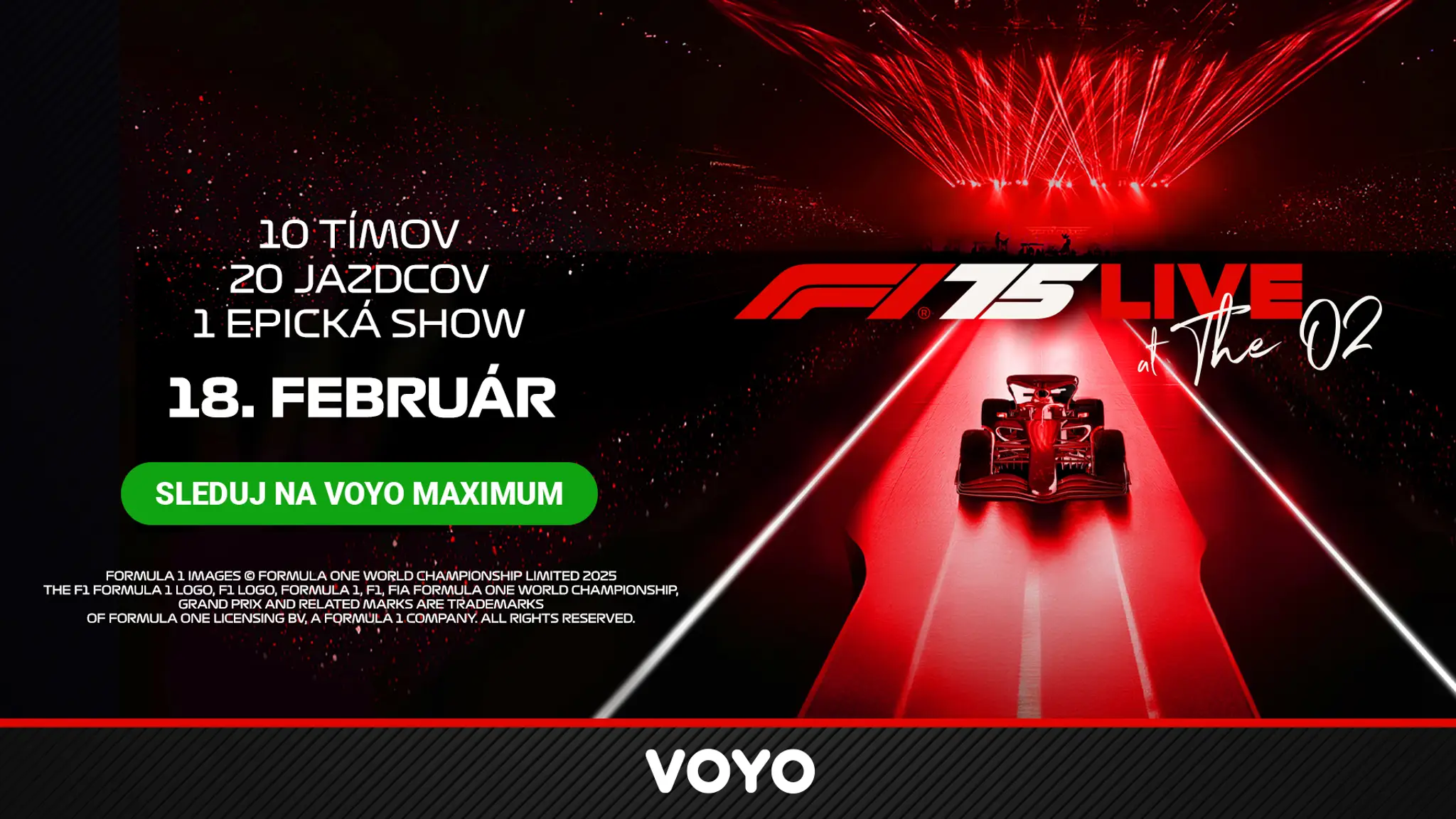 Galavečer F1 75 Live