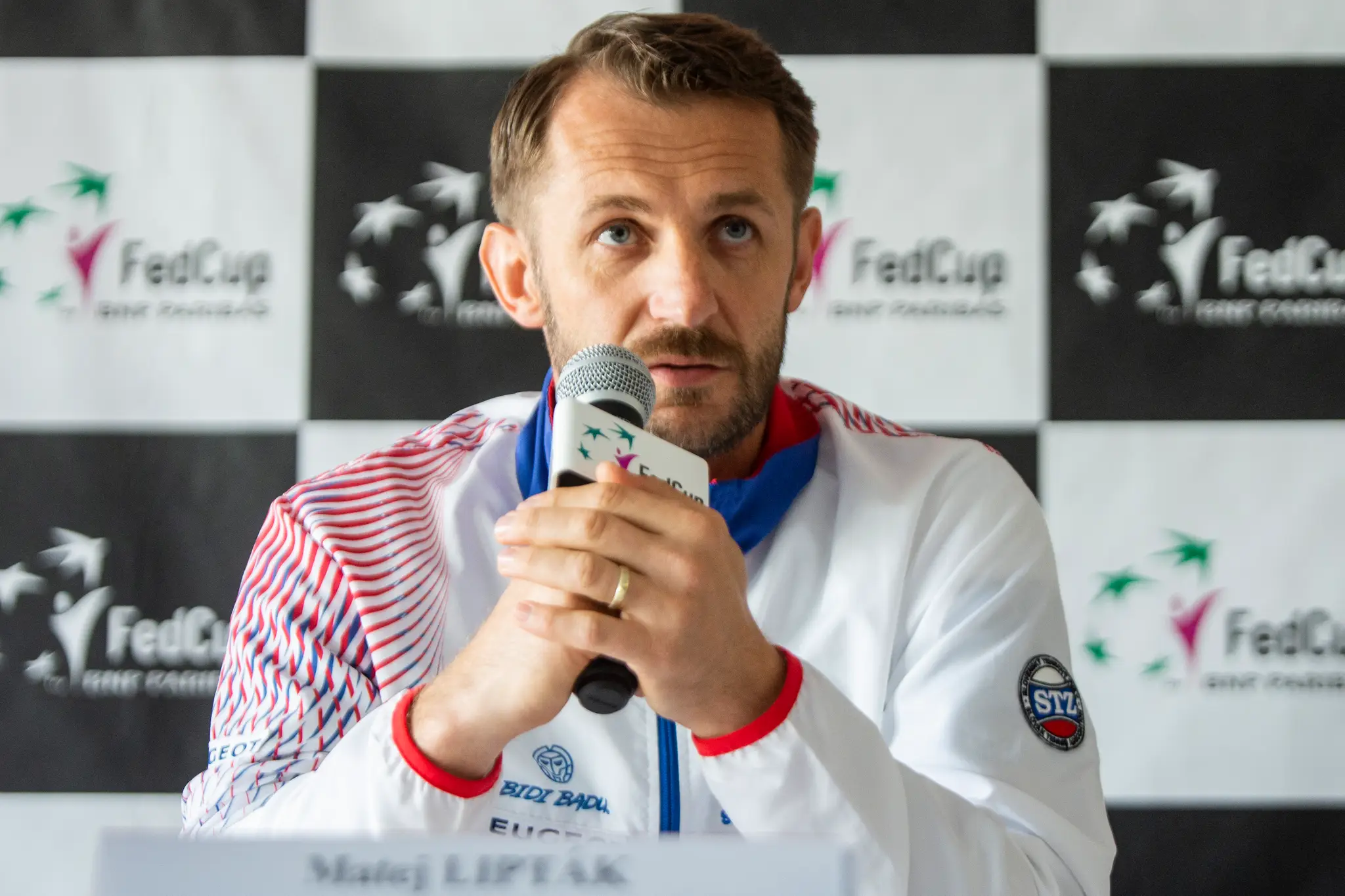 Kapitán slovenského fedcupového tímu Matej Lipták.