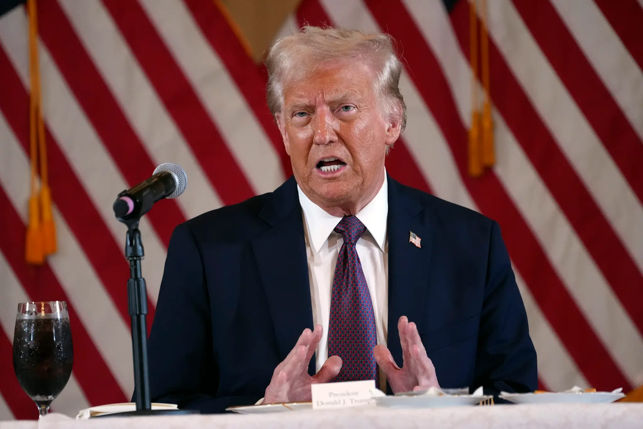 Na snímke Donald Trump.