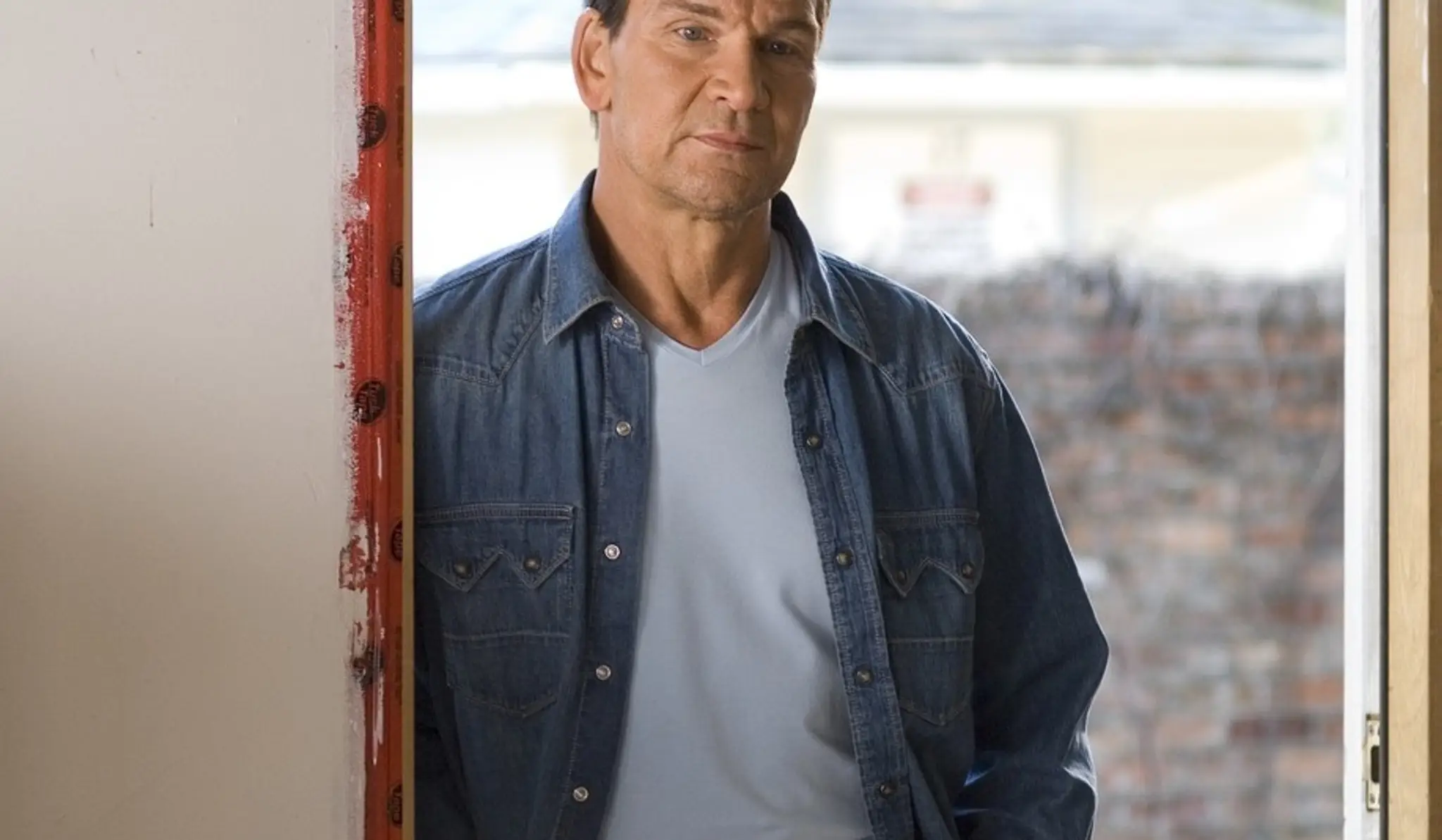 Patrick Swayze vo filme Miliónové Vianoce