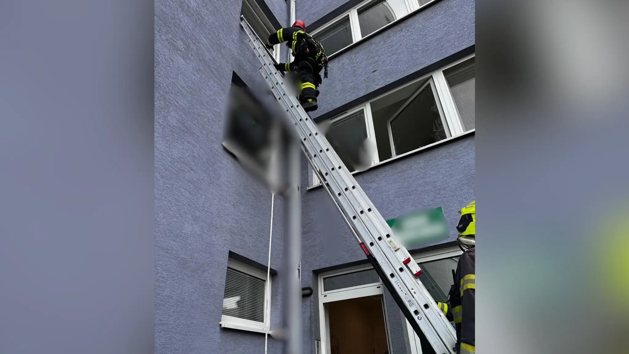 Záchrana muža v Ružinove