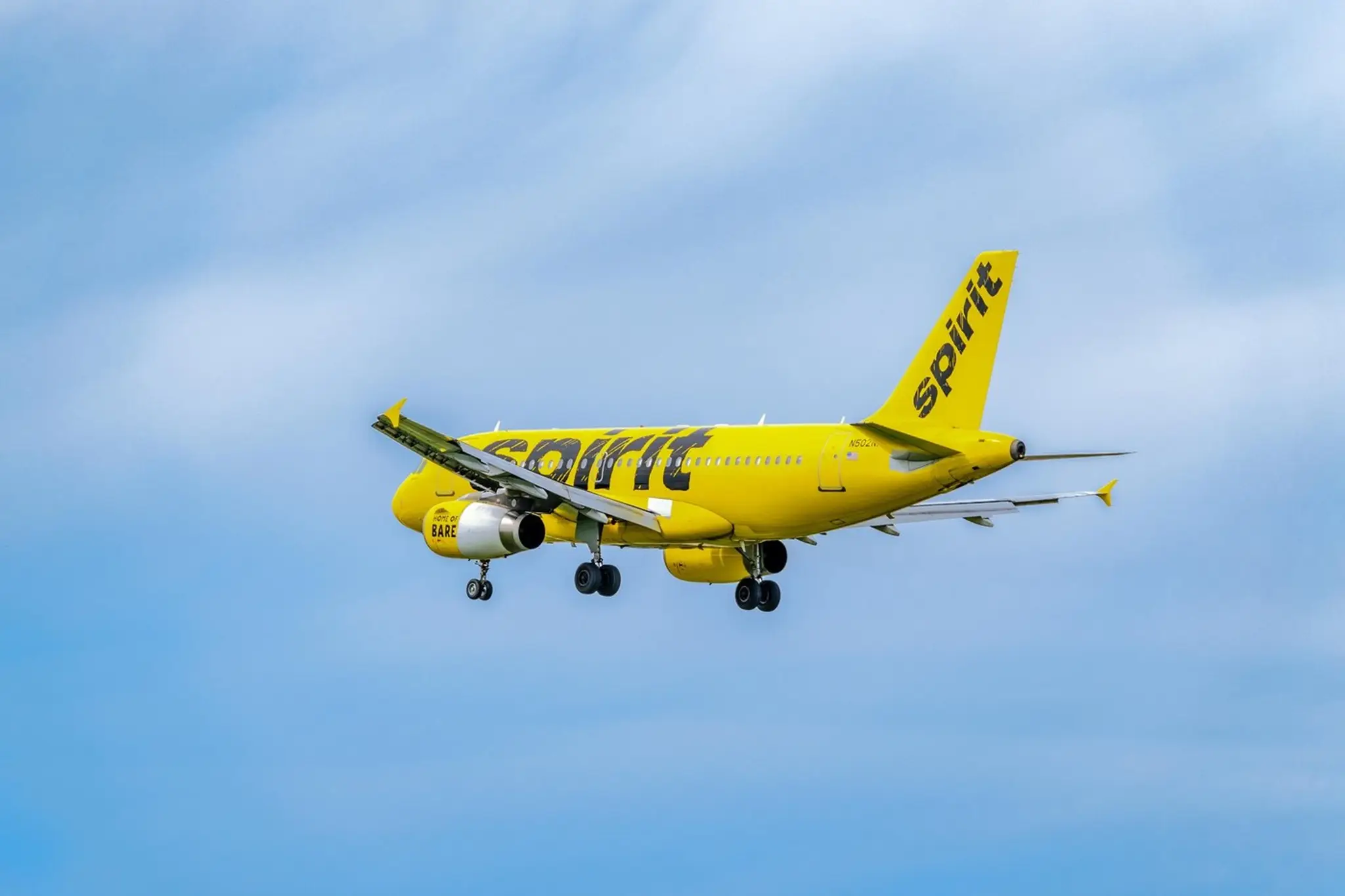 Lietadlo spoločnosti Spirit Airlines - ilustračná snímka