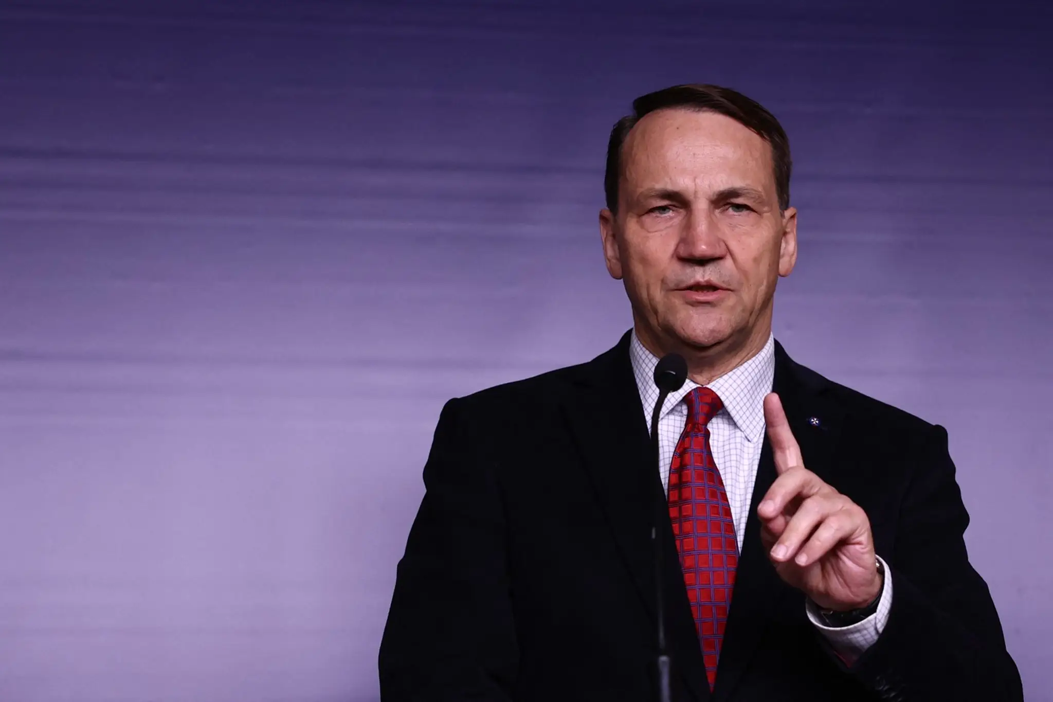 Poľský minister zahraničných vecí Radoslaw Sikorski.