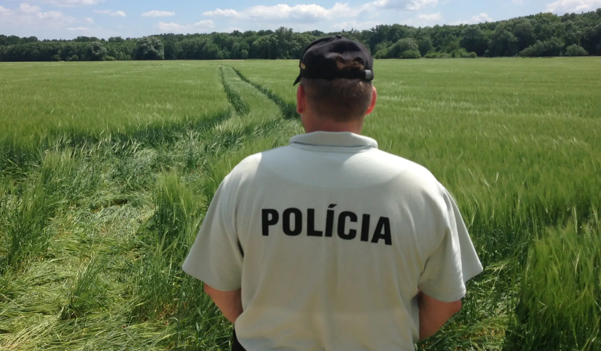 Na tomto poli vyjasol život parašutistu.
