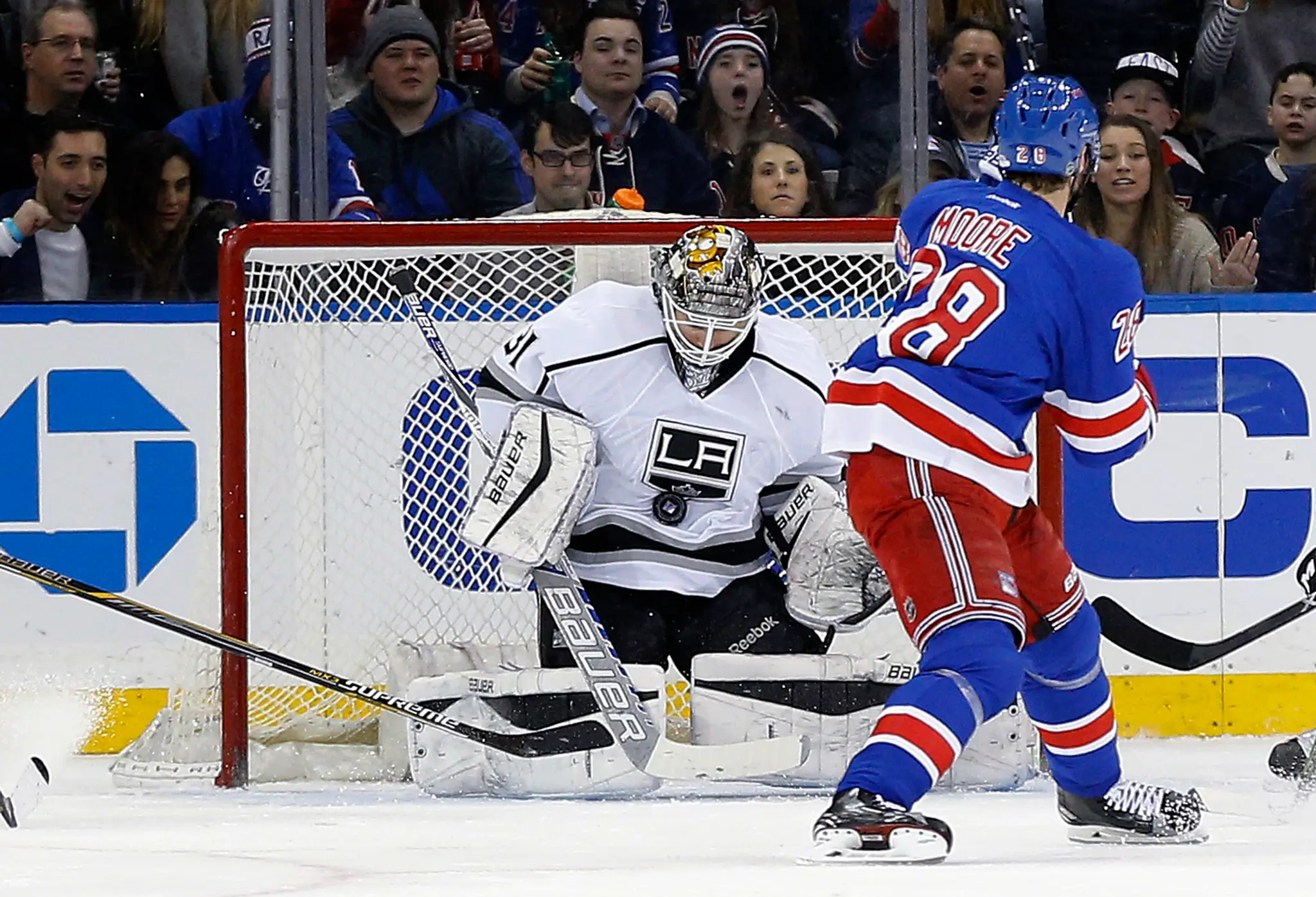 Peter Budaj v drese Los Angeles Kings (archívna snímka)