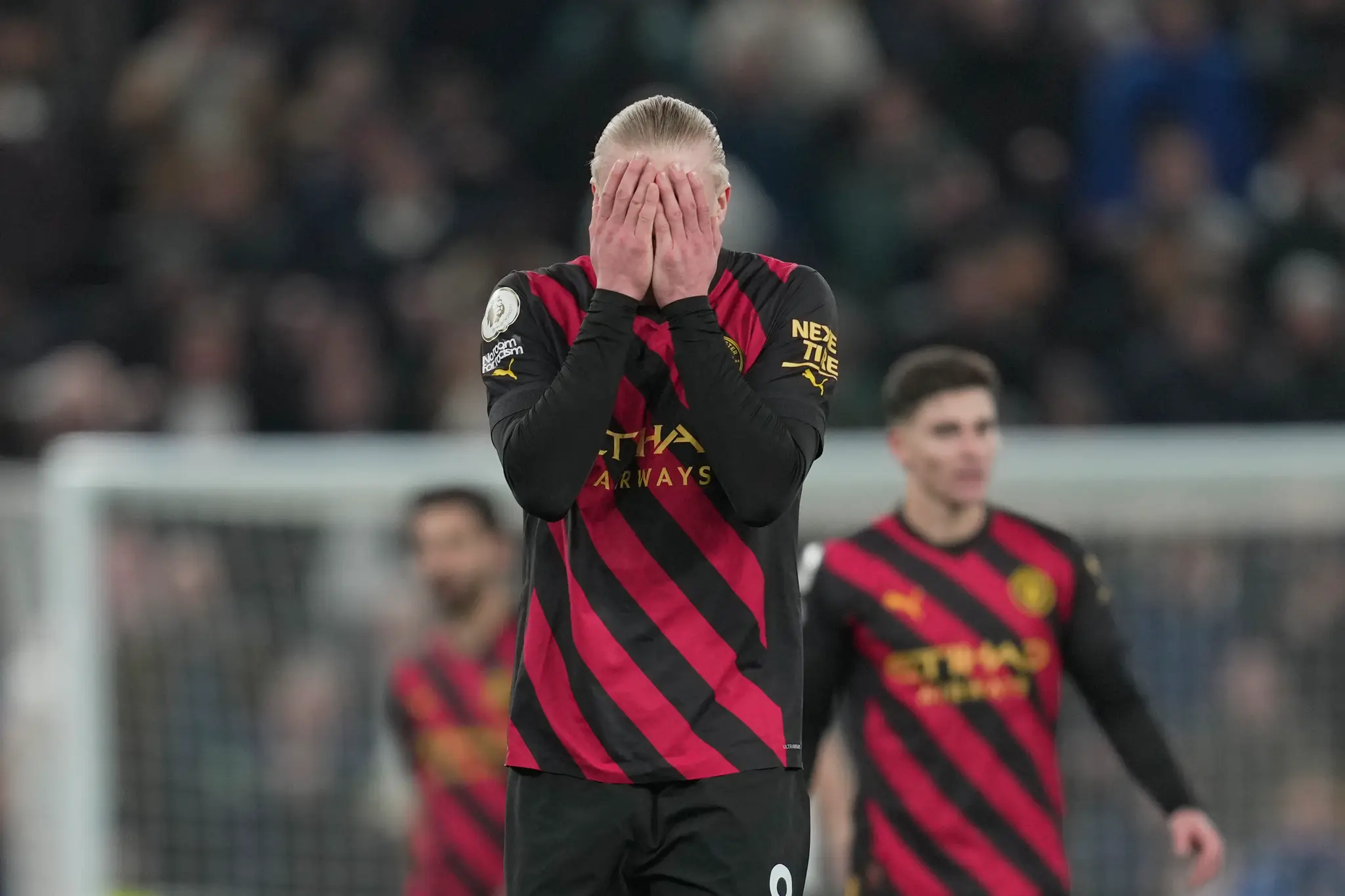 Erling Haaland po nedeľnej prehre s Tottenhamom