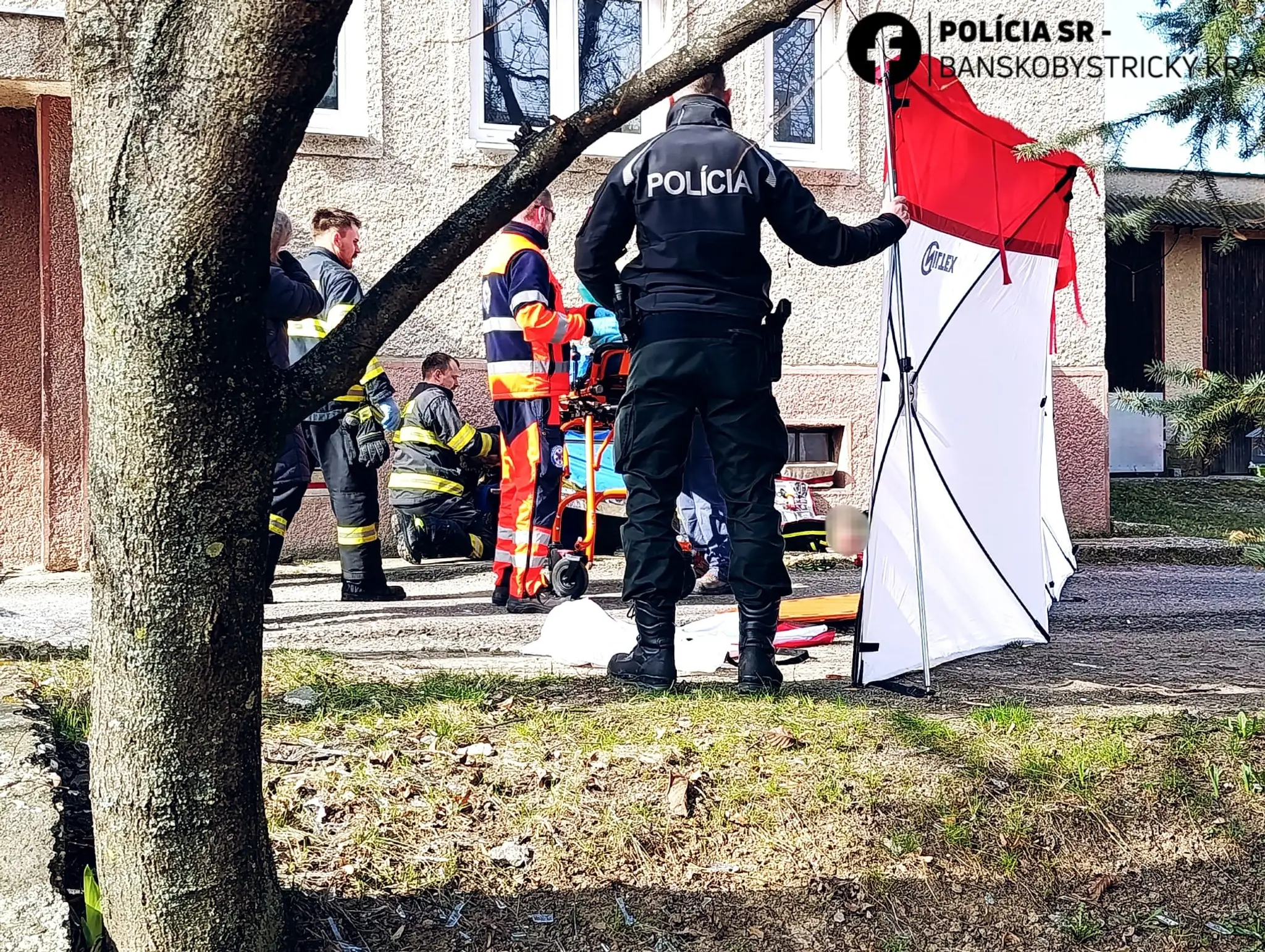 Pri výbuchu sa zranil 40-ročný muž