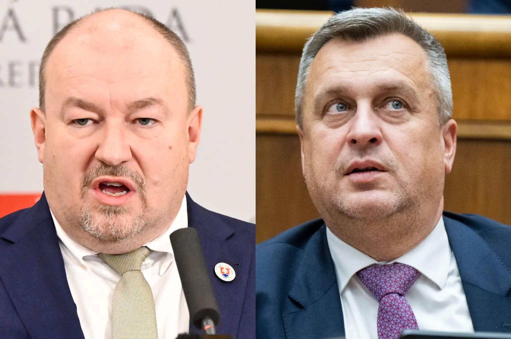 Rudolf Huliak a Andrej Danko
