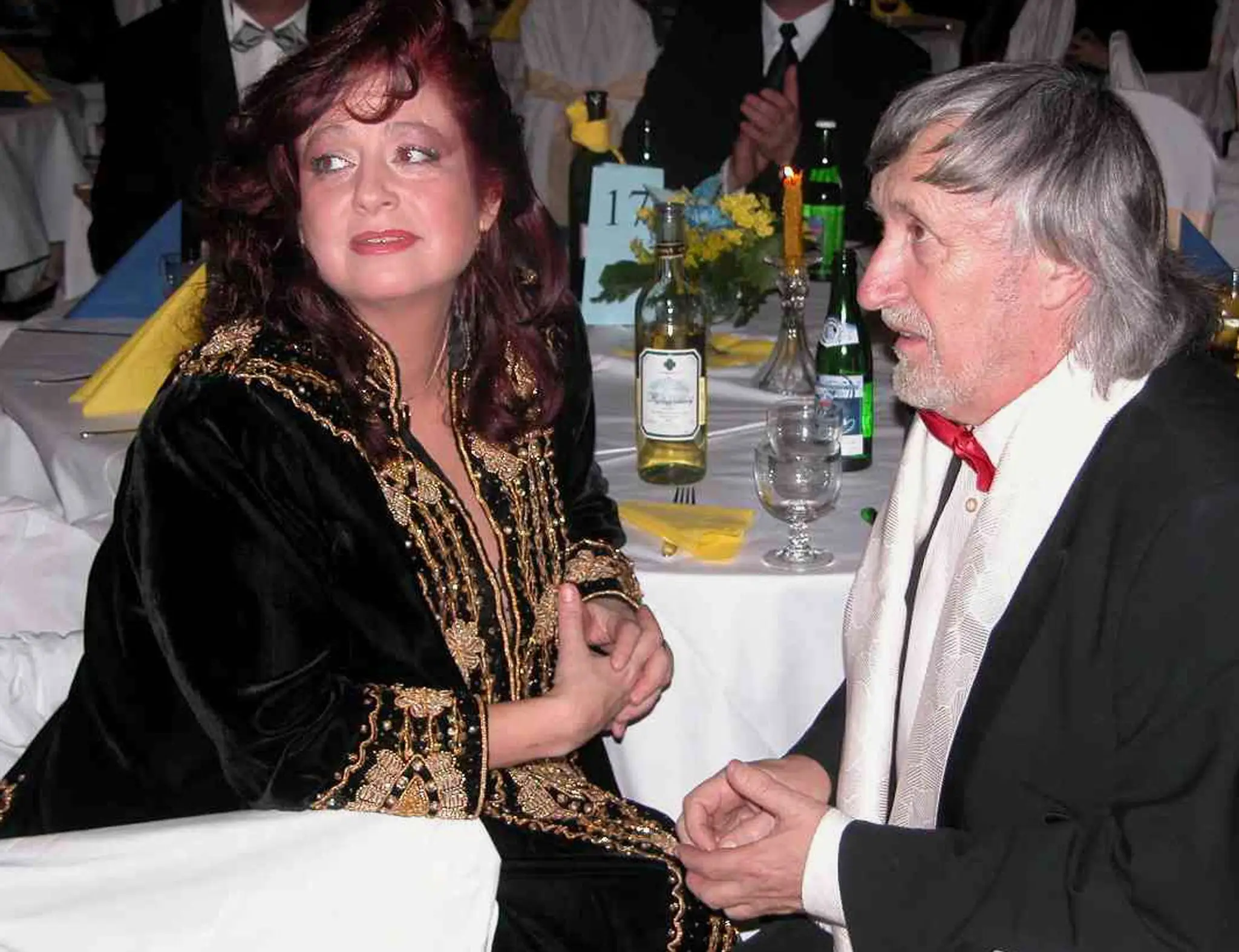 Juraj Jakubisko a jeho manželka Deana v roku 2004.