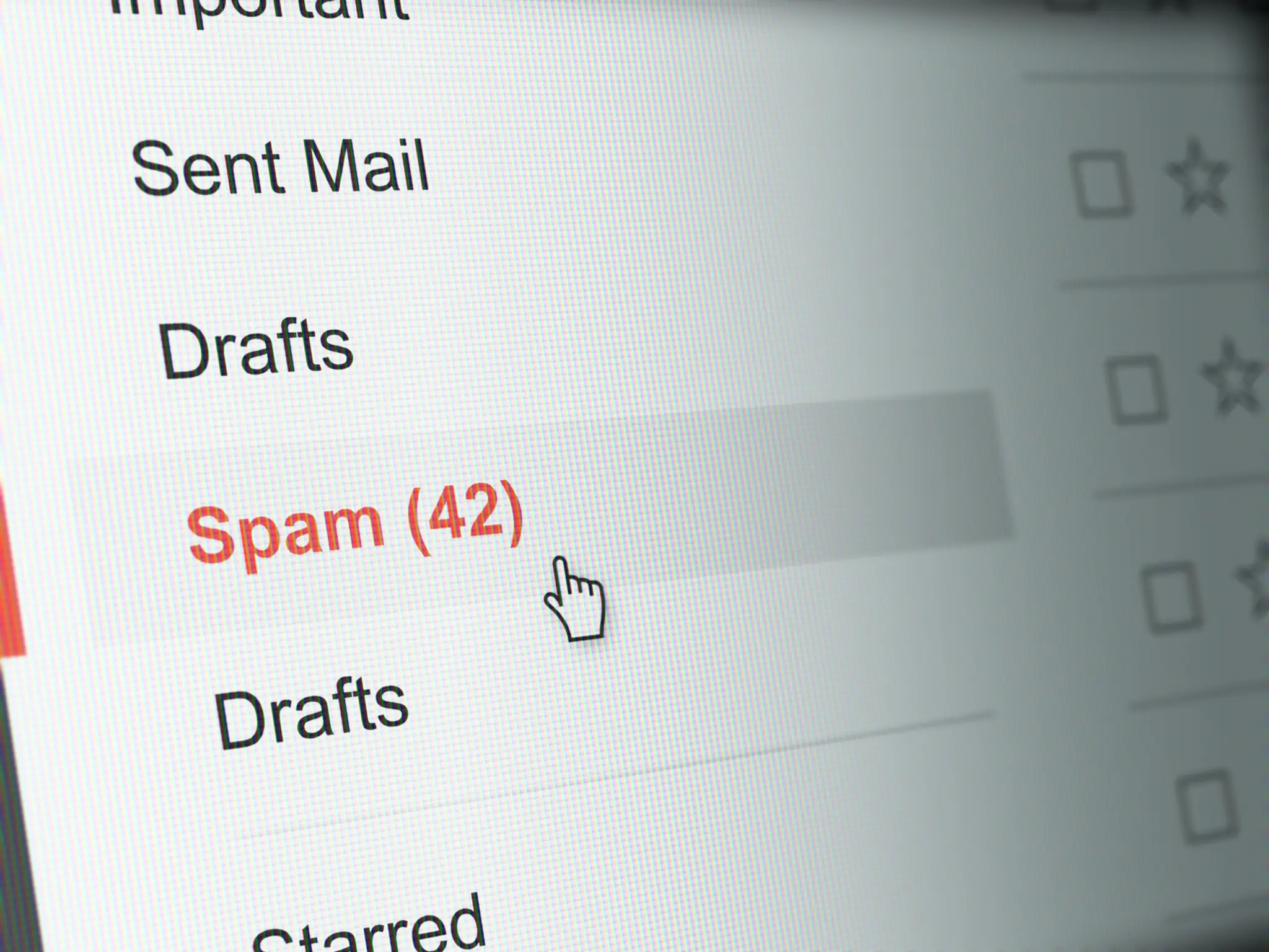 Email - ilustračné foto