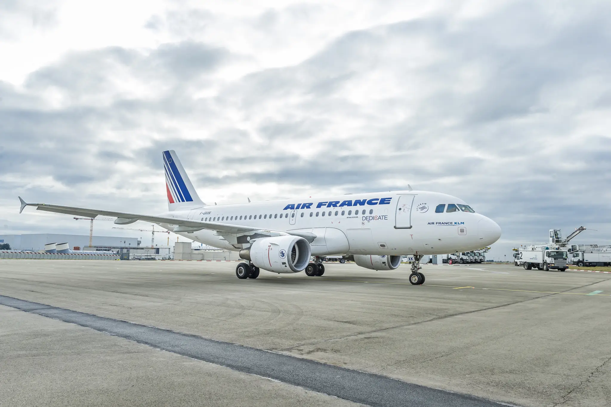 Airbus A319 vo farbách Air France
