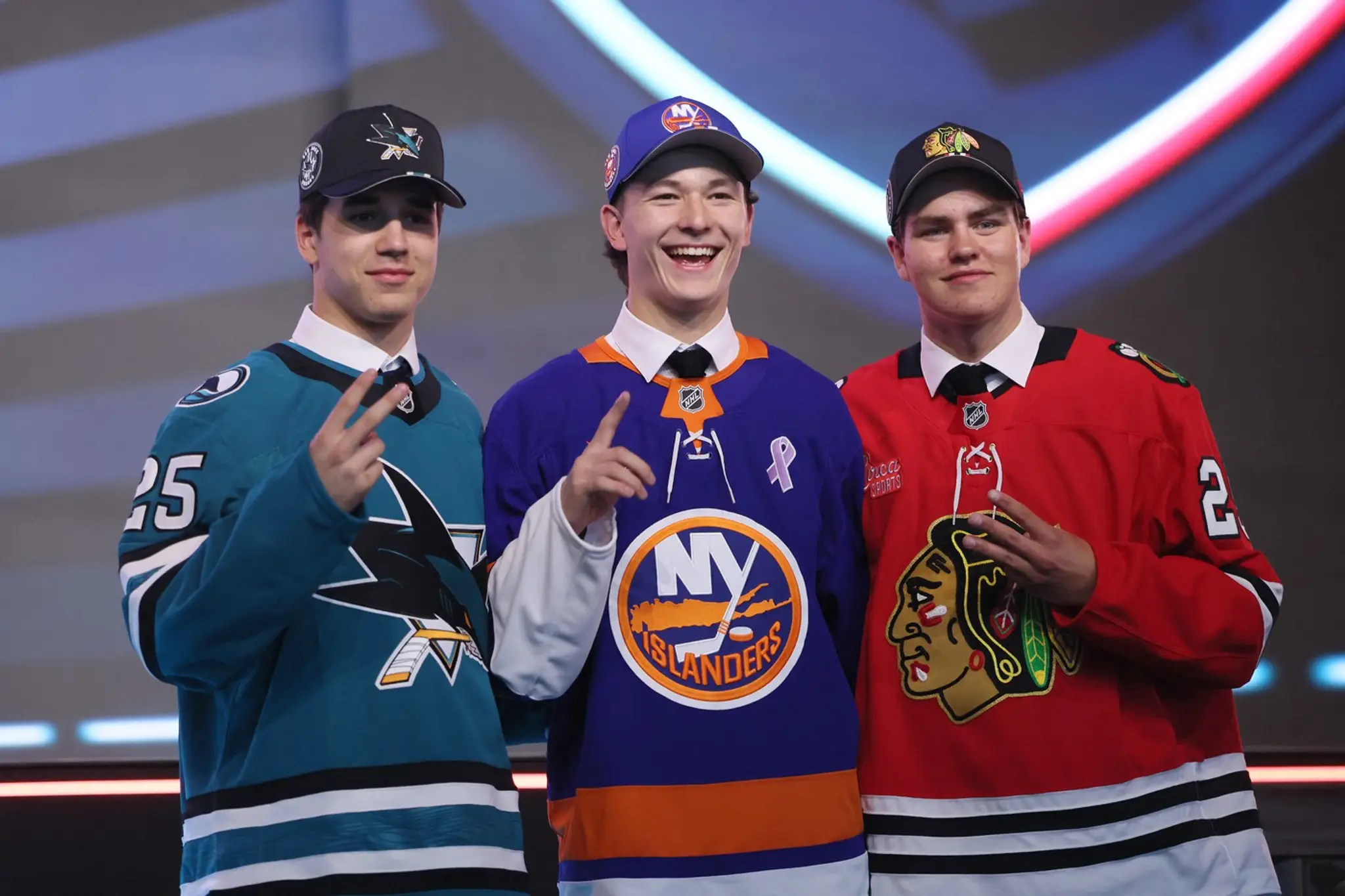 Najlepšia trojica Draftu NHL 2025