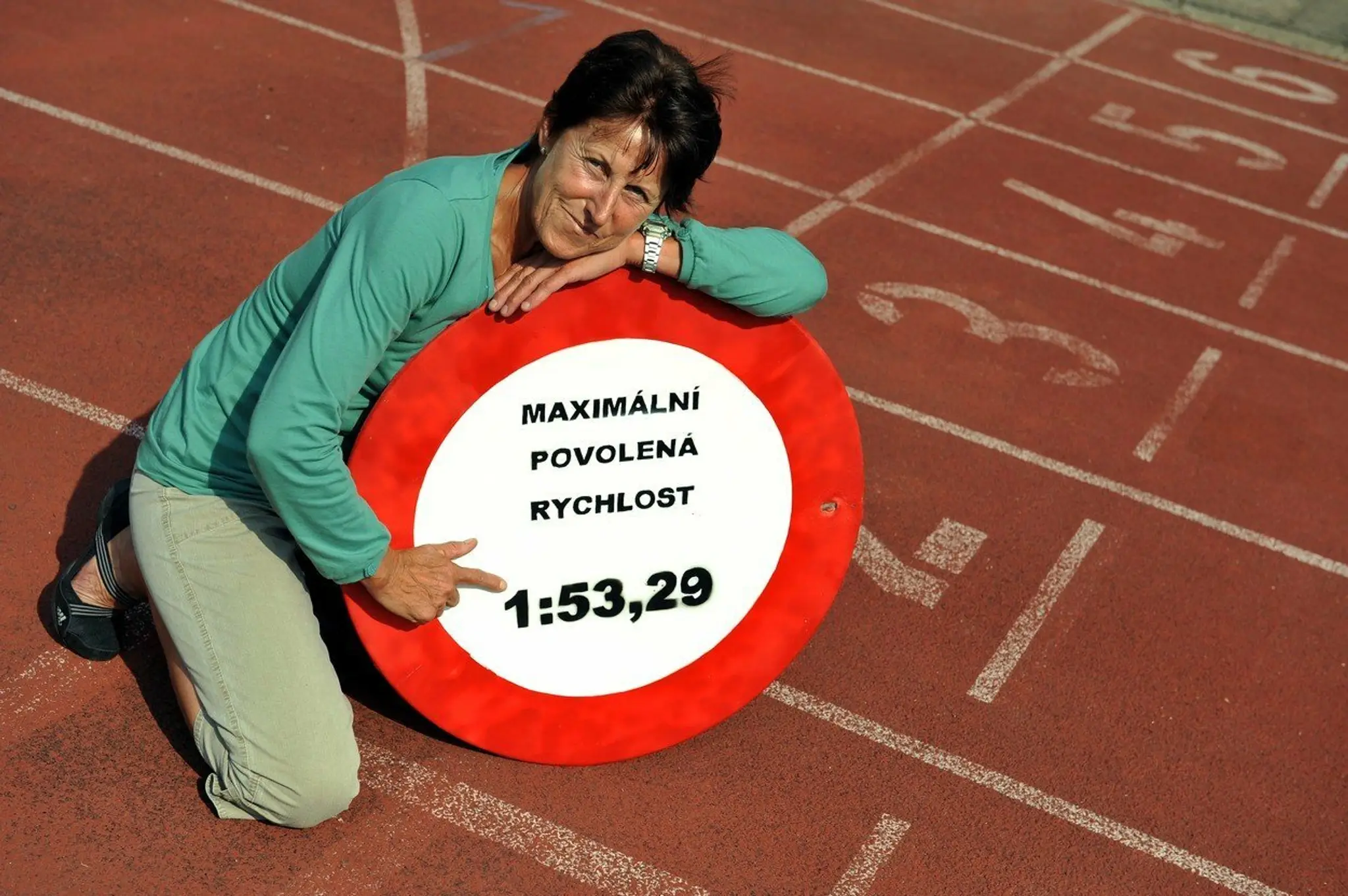 Jarmila Kratochvílová - držiteľka bradatého rekordu v behu na 400 metrov.