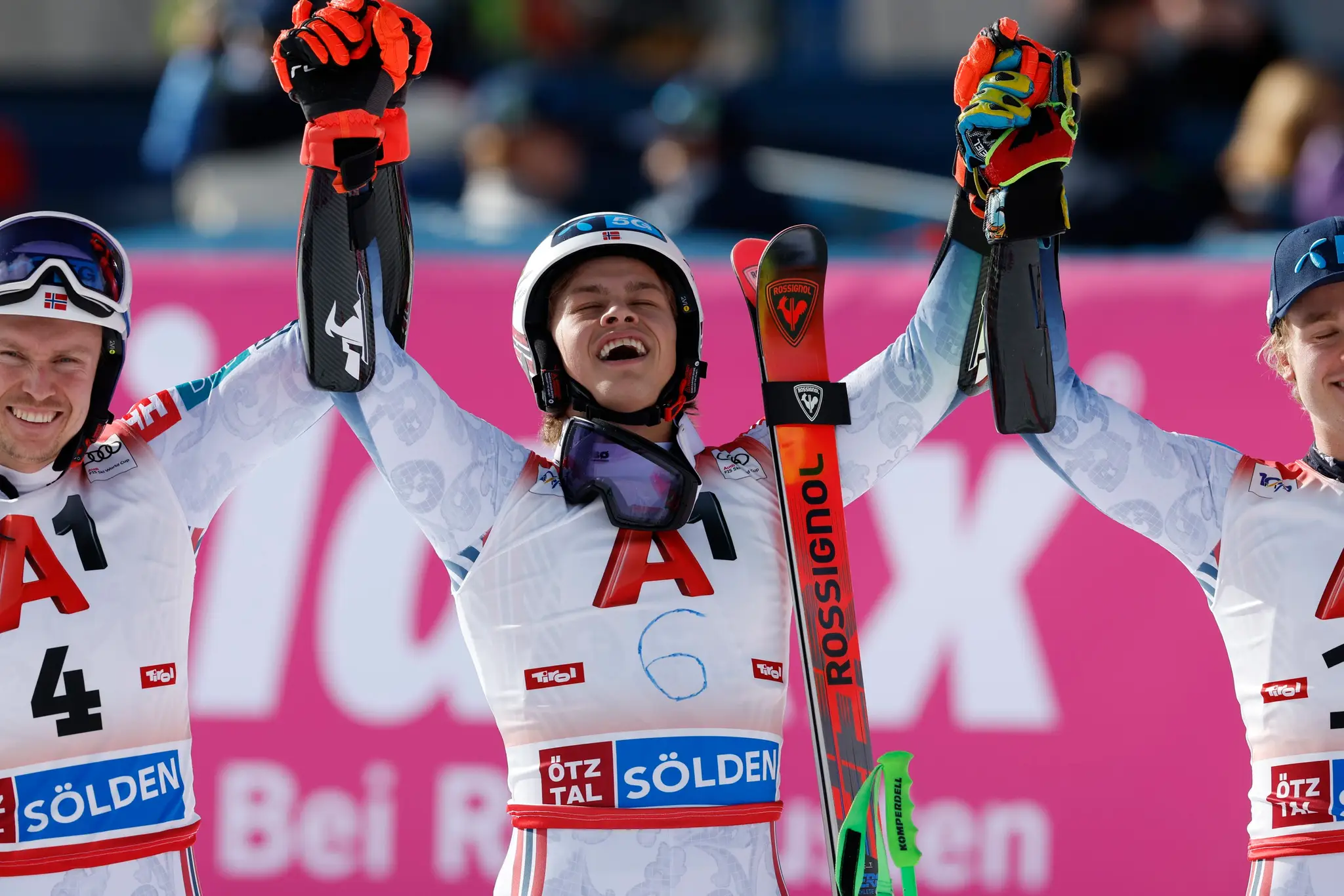 Obrovský slalom v Rakúsku ovládli Nóri.