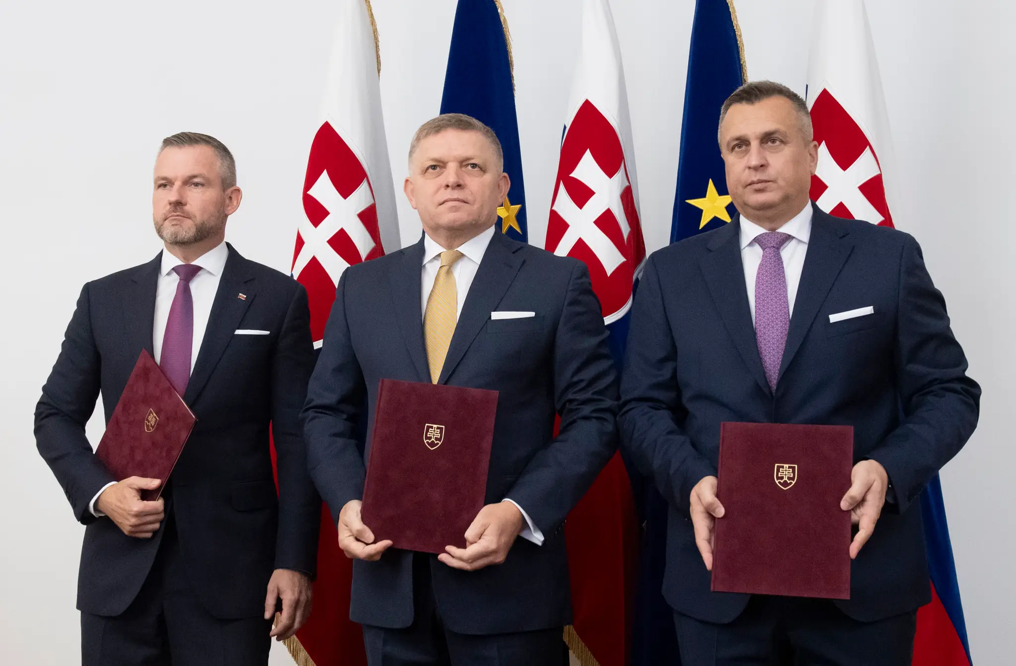 Peter Pellegrini, Robert Fico a Andrej Danko