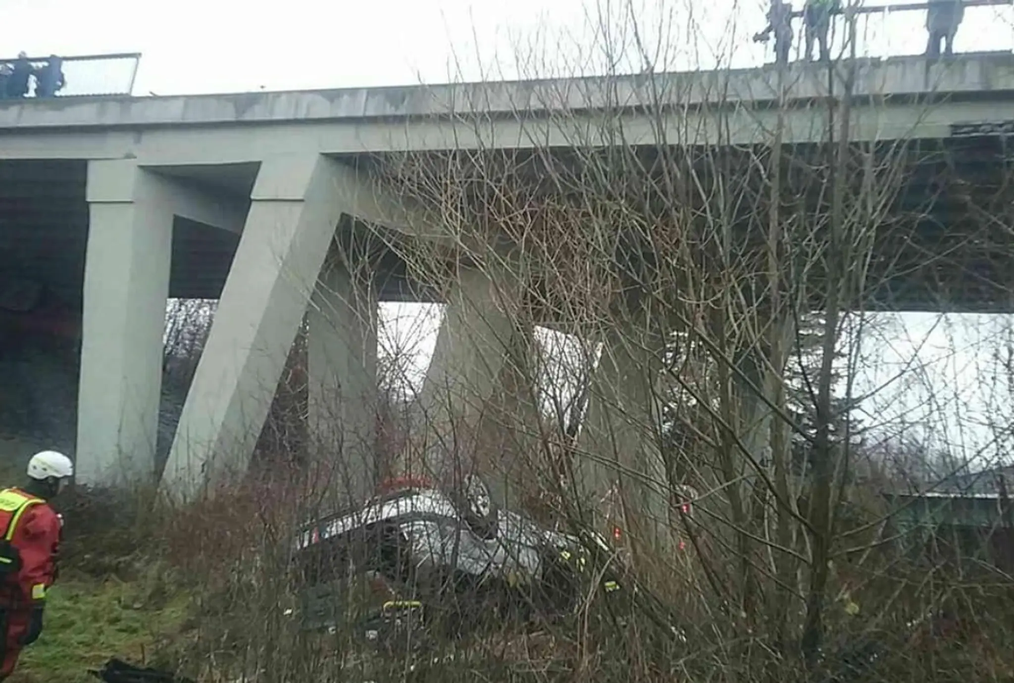 Auto po nehode.