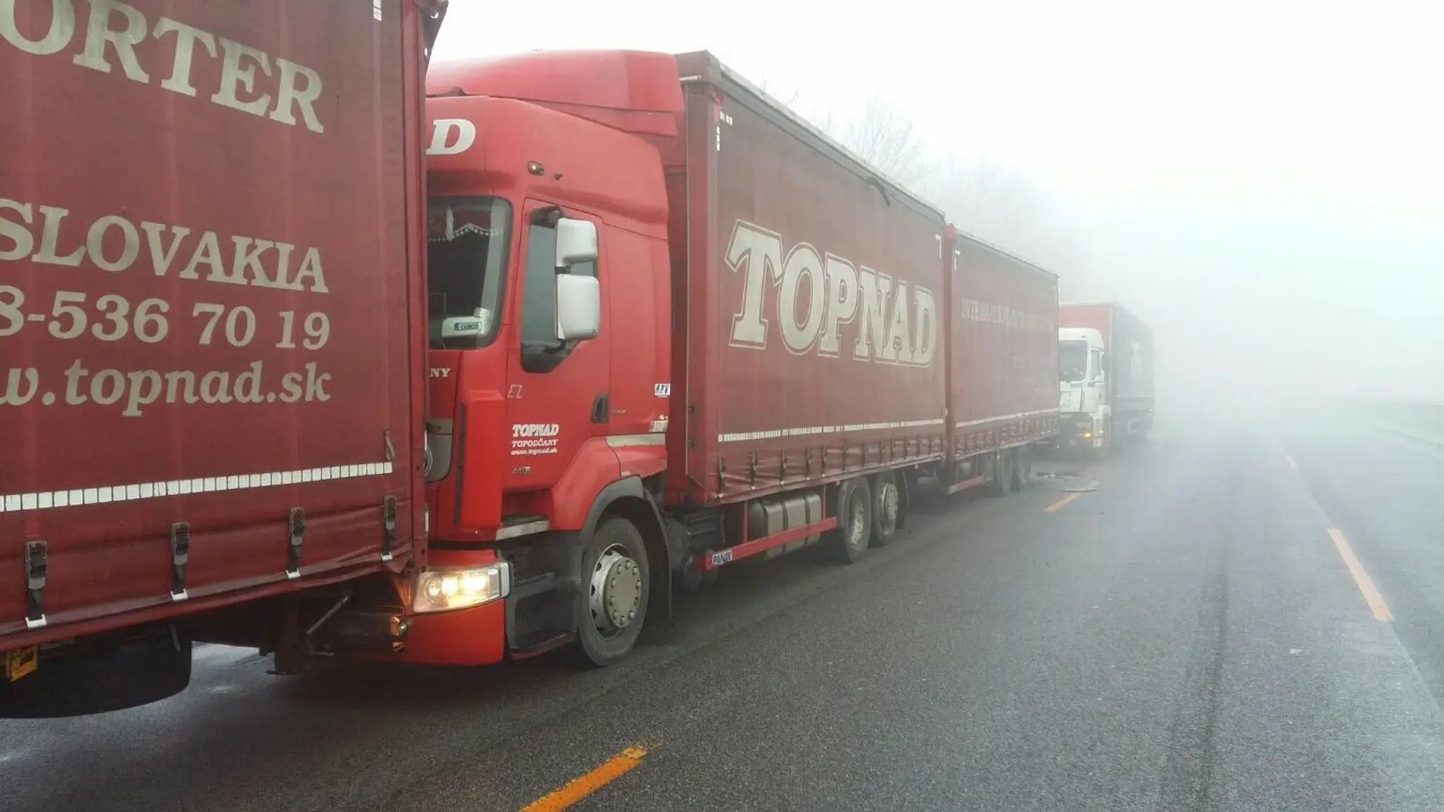 Hromadná nehoda na D1