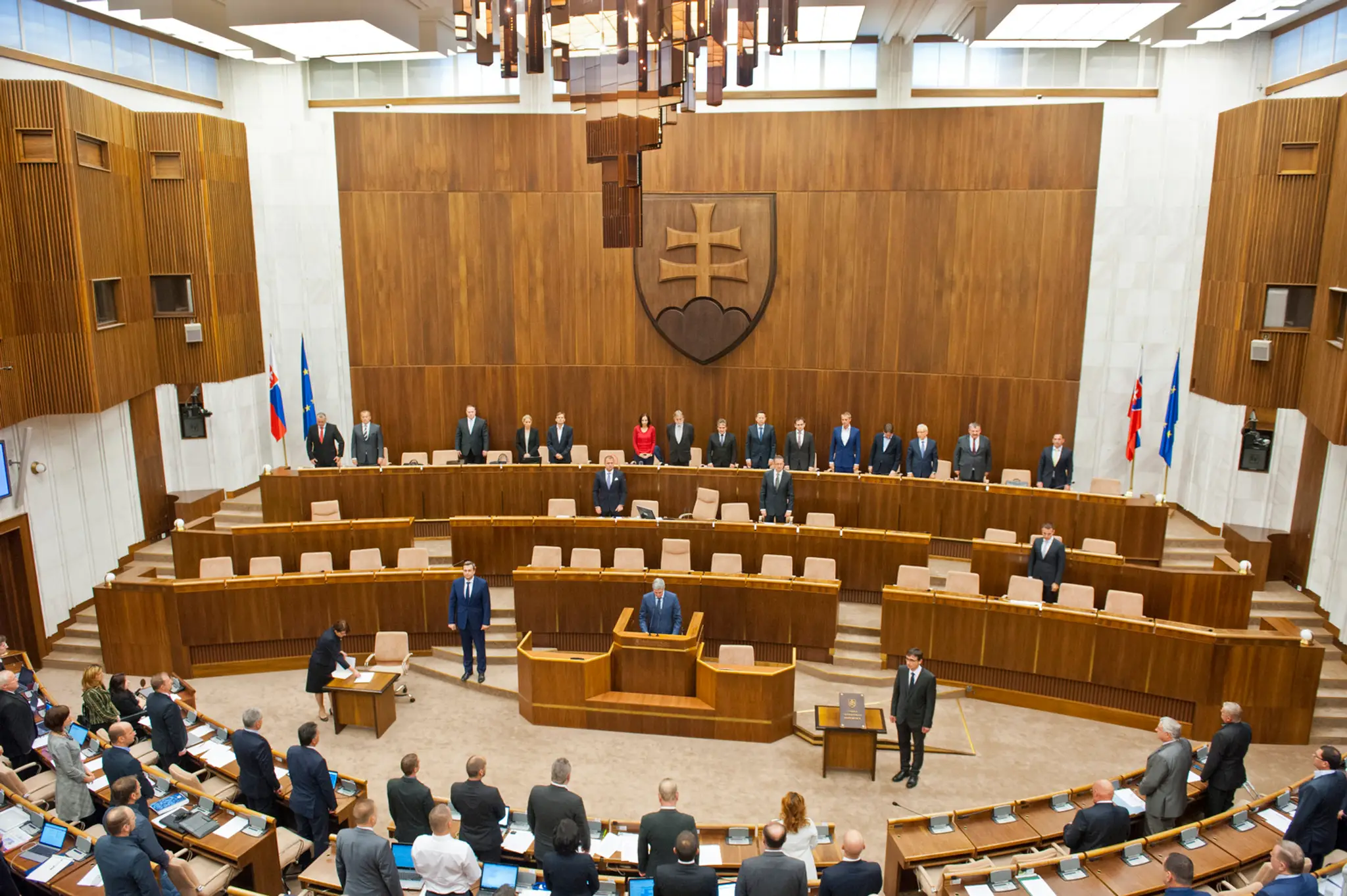 Poslanci v Národnej rade Slovenskej republiky. 