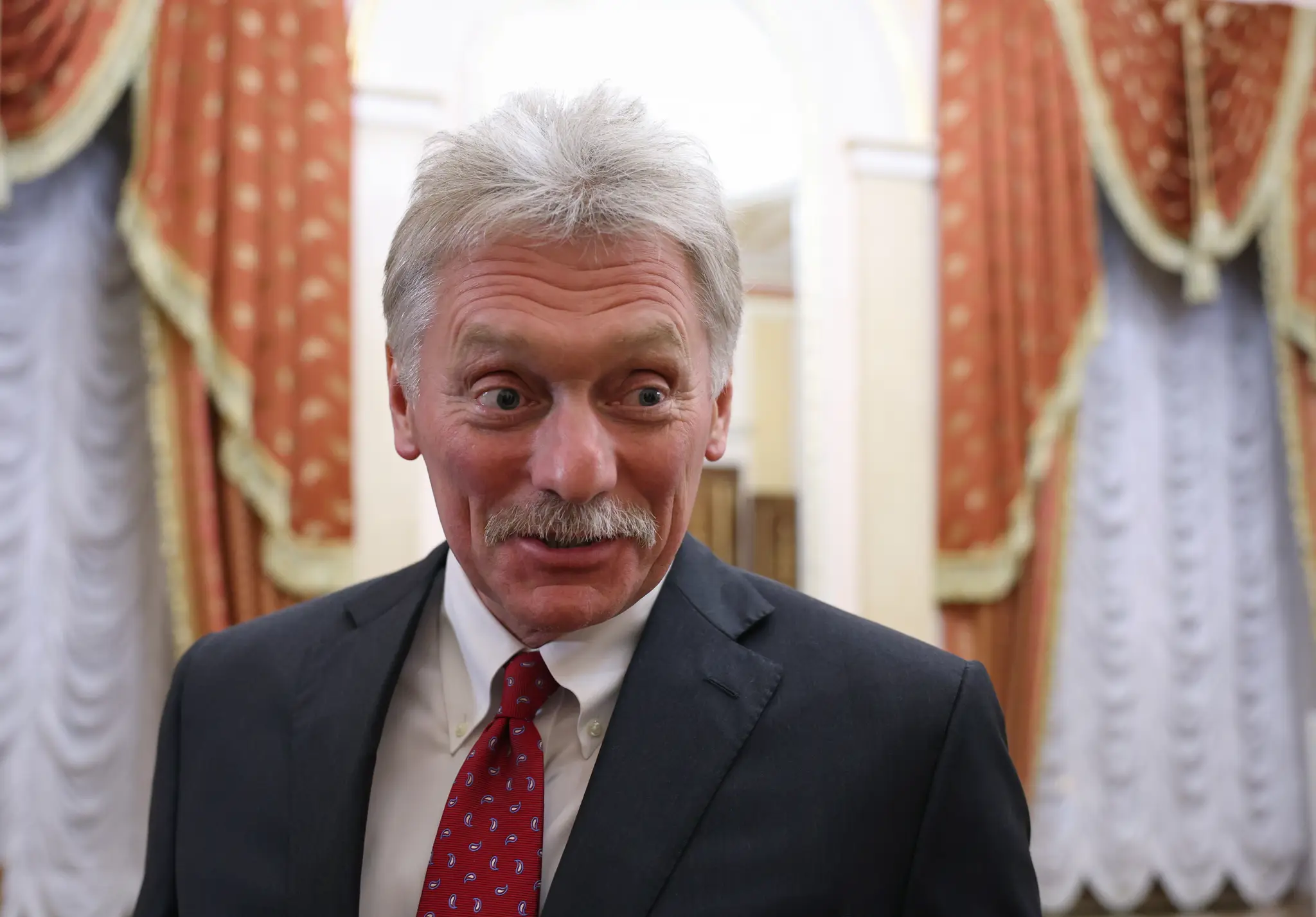 Hovorca Kremľa Dmitrij Peskov.
