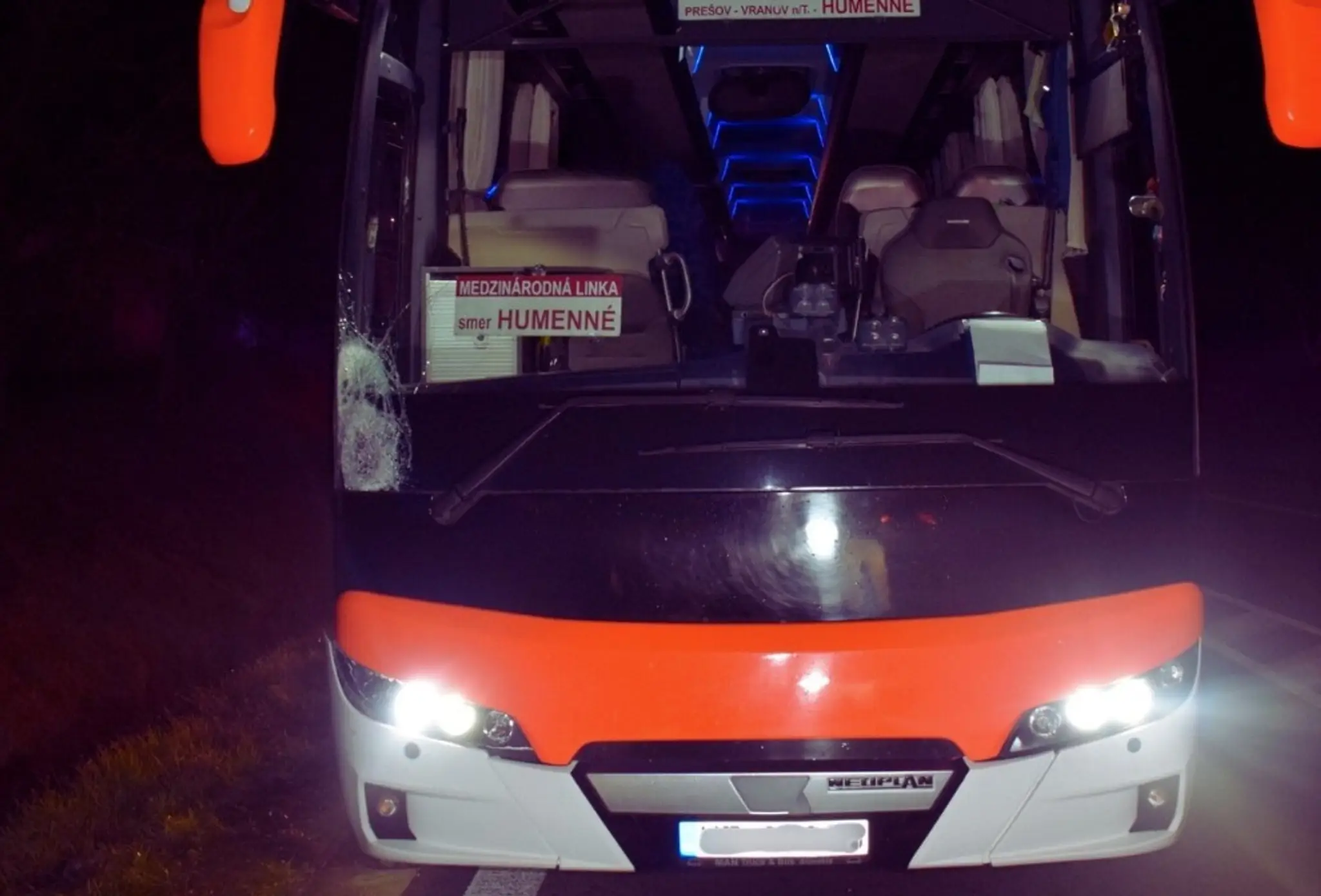 Chodca zrazil autobus