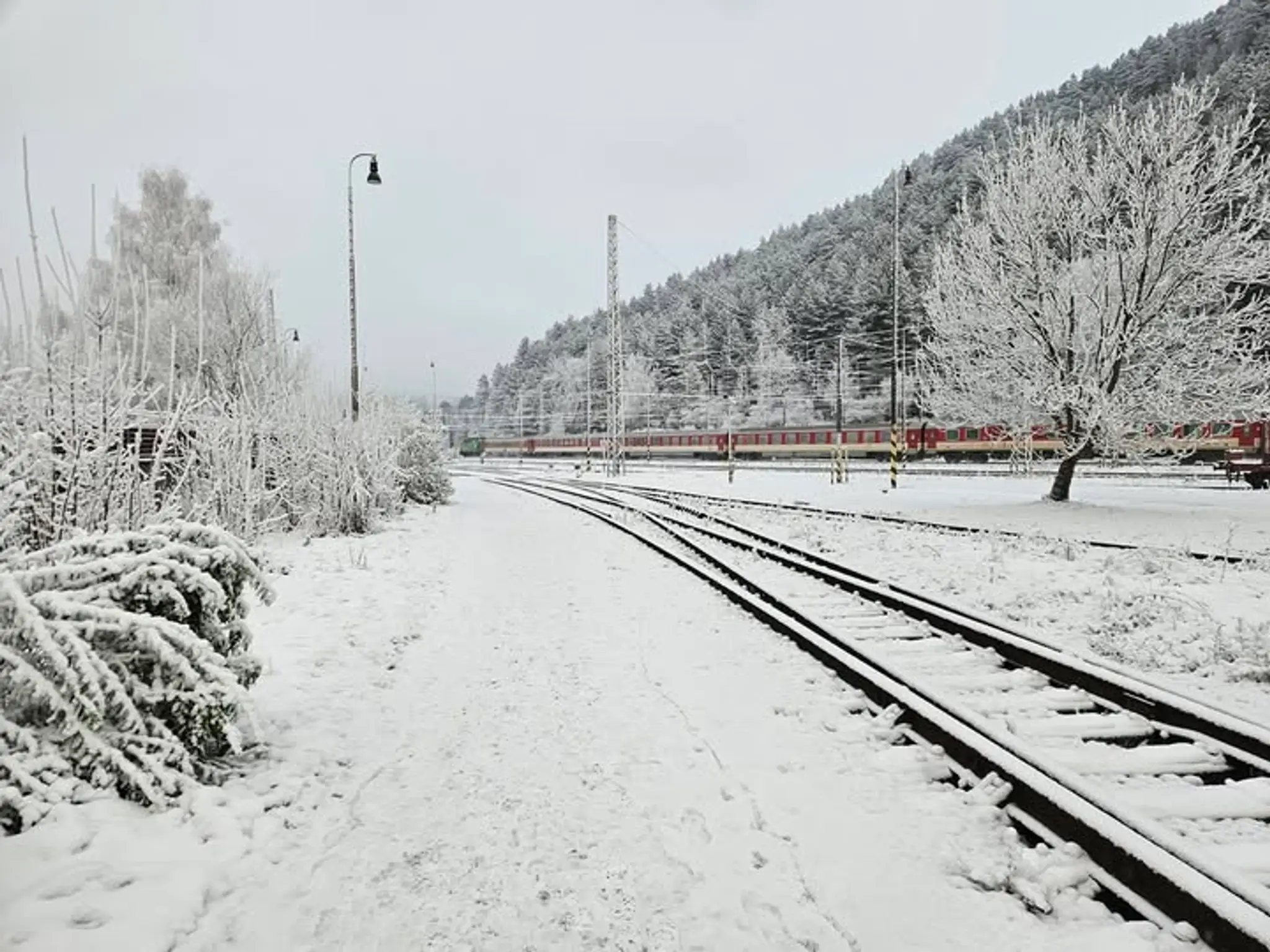 Zasnežený Ružomberok