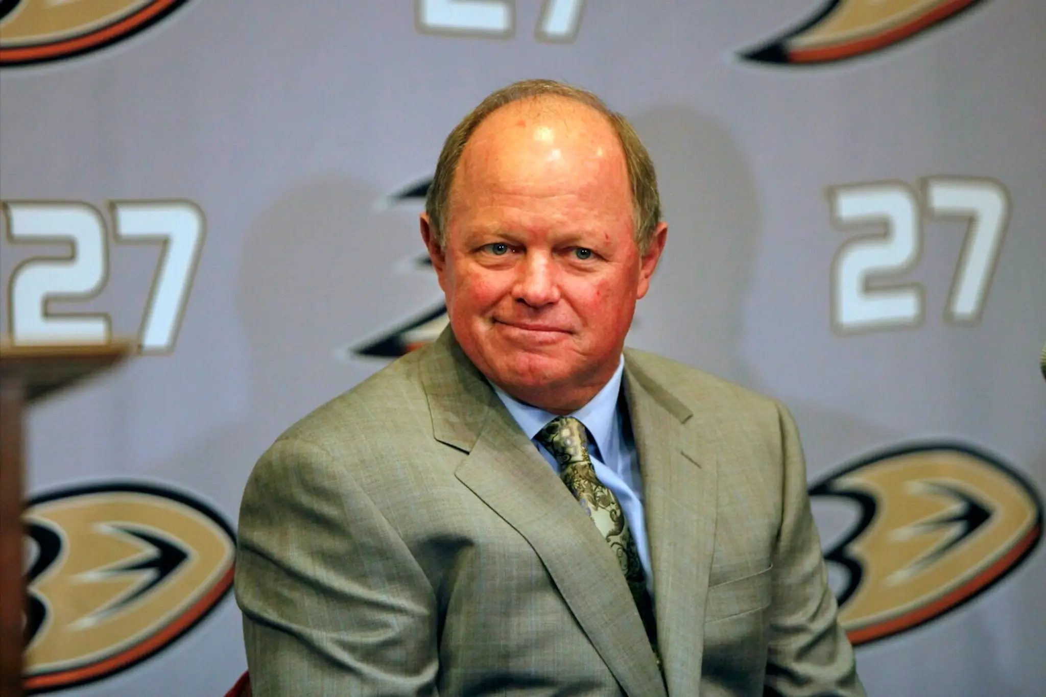 Dlhoročný generálny manažér Anaheimu Ducks Bob Murray.