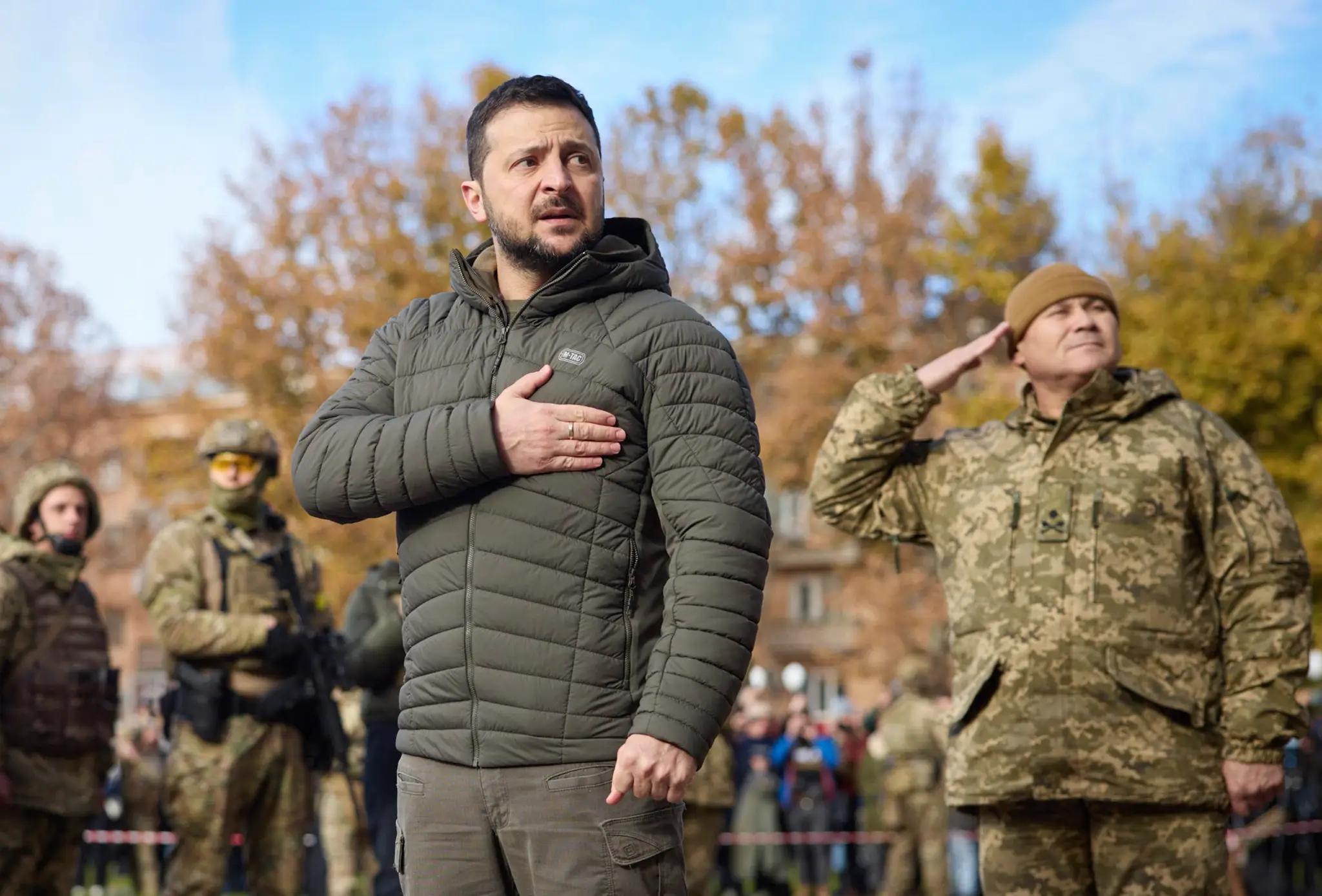 Volodymyr Zelenskyj.