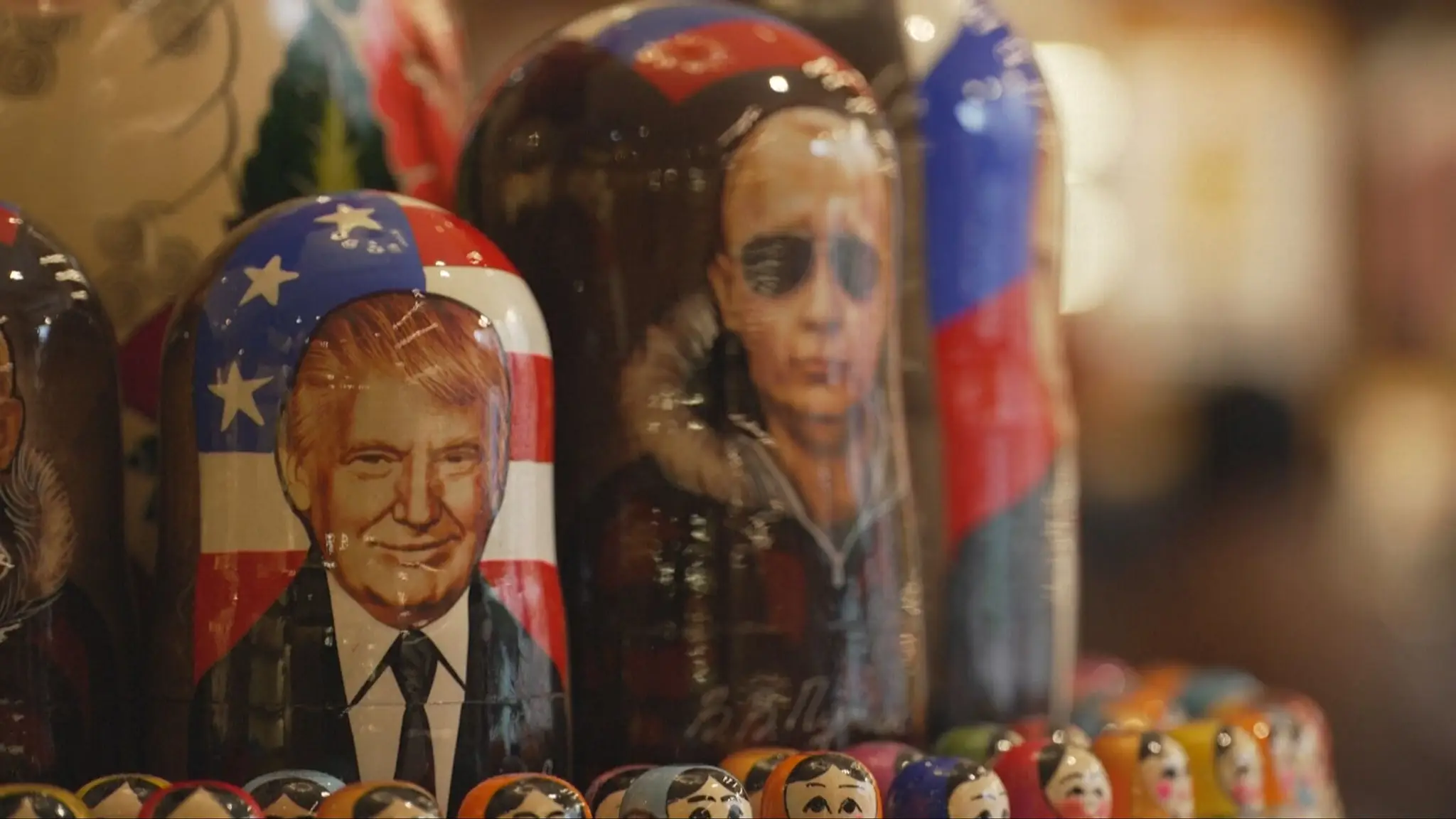 samit Putin - Trump a matriošky 