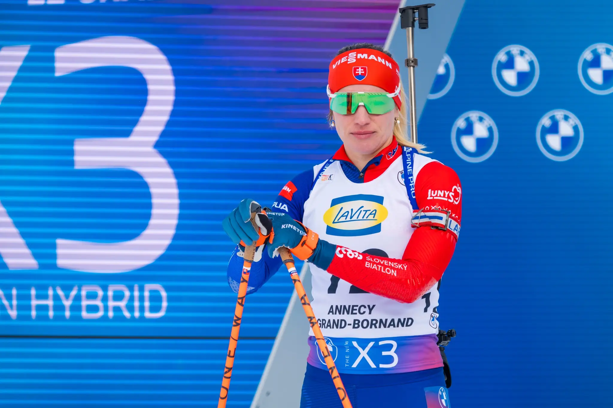 Slovenská biatlonistka Paulína Bátovská Fialková.