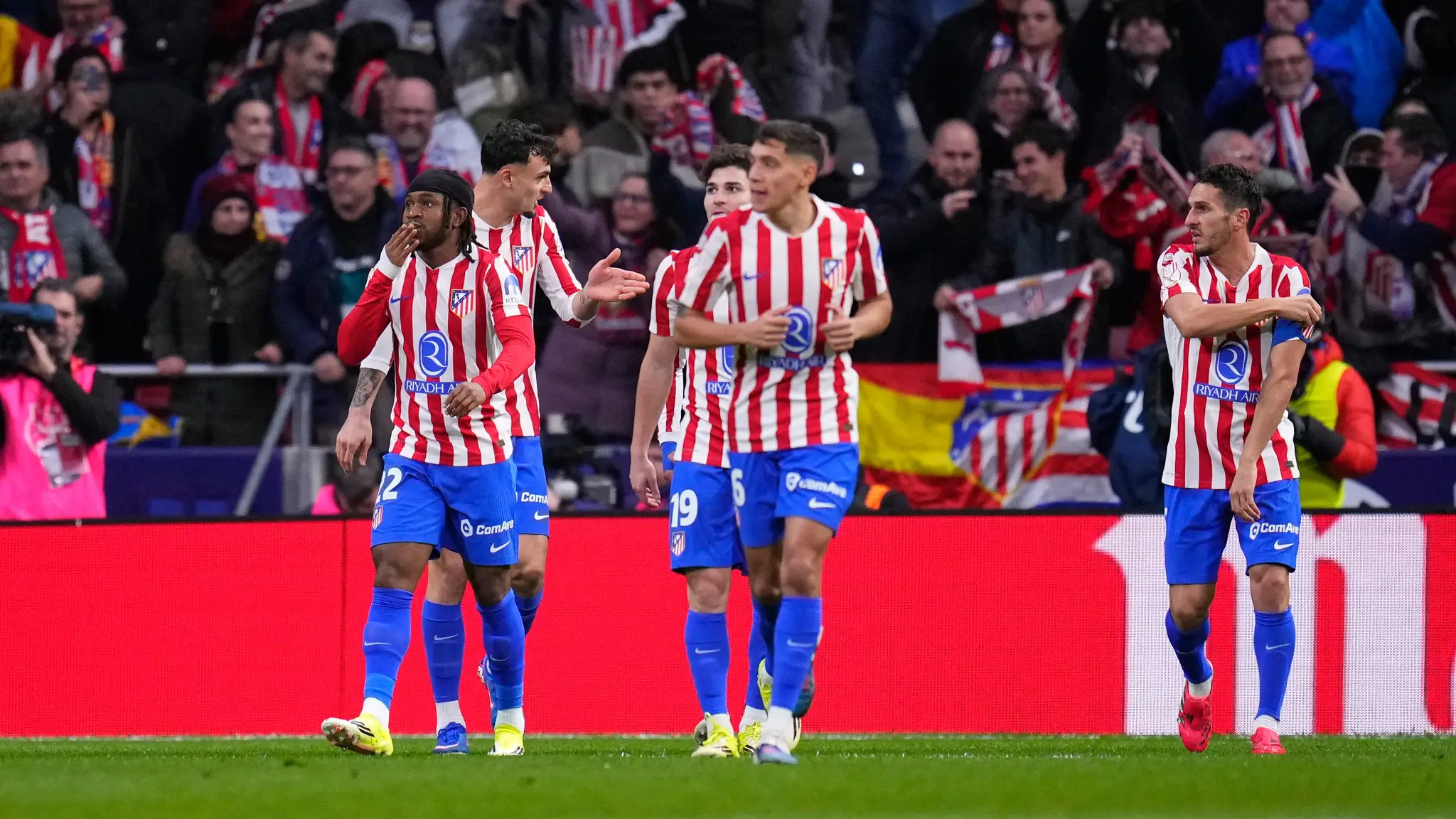 Futbalisti Atletica Madrid