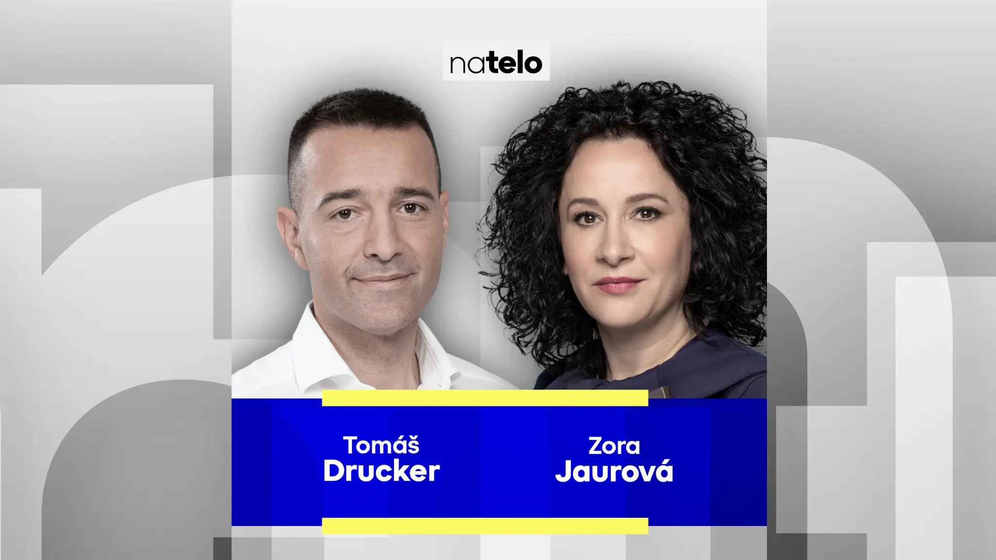 Tomáš Drucker a Zora Jaurová.