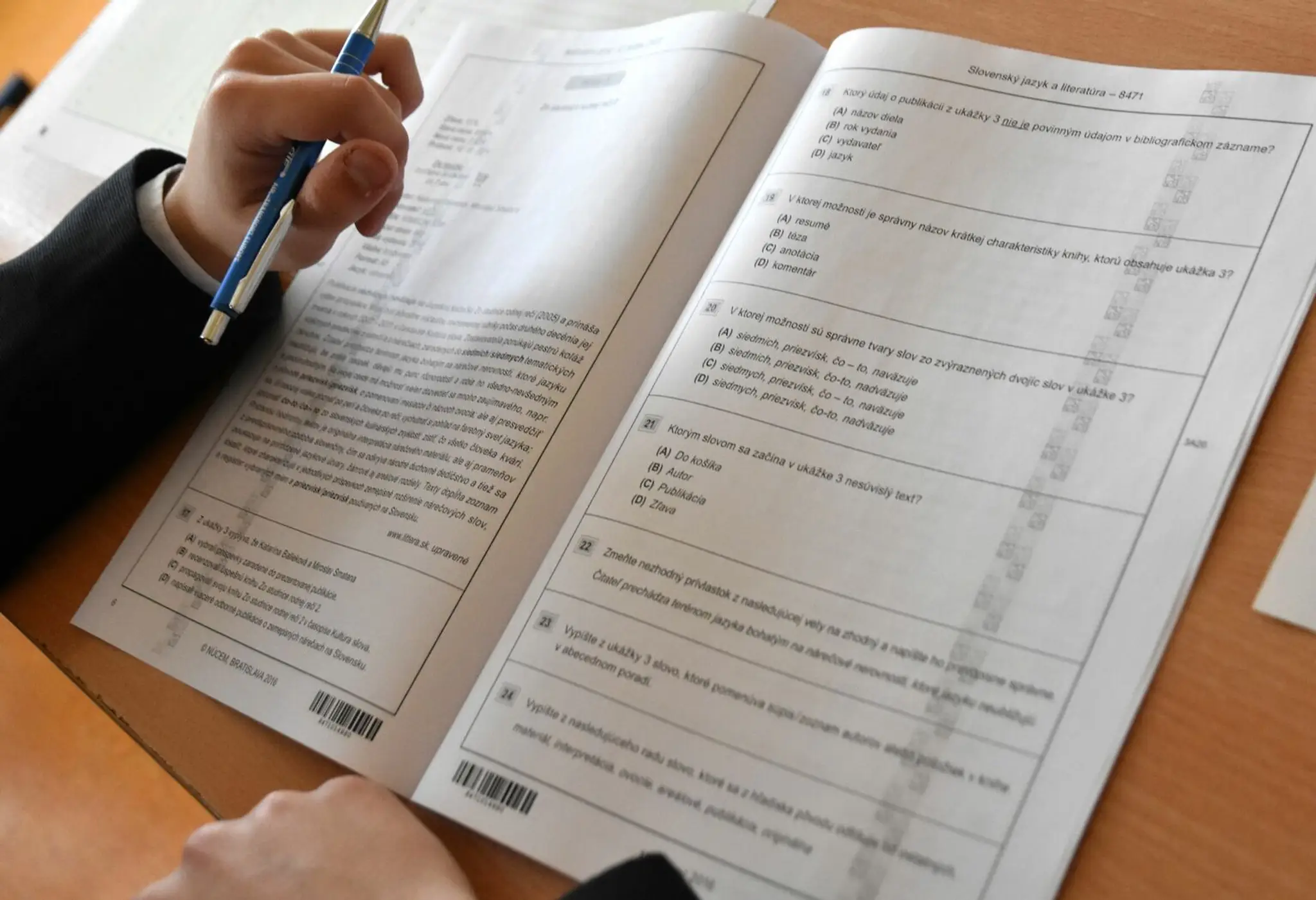 Študent Obchodnej akadémie v Trebišove