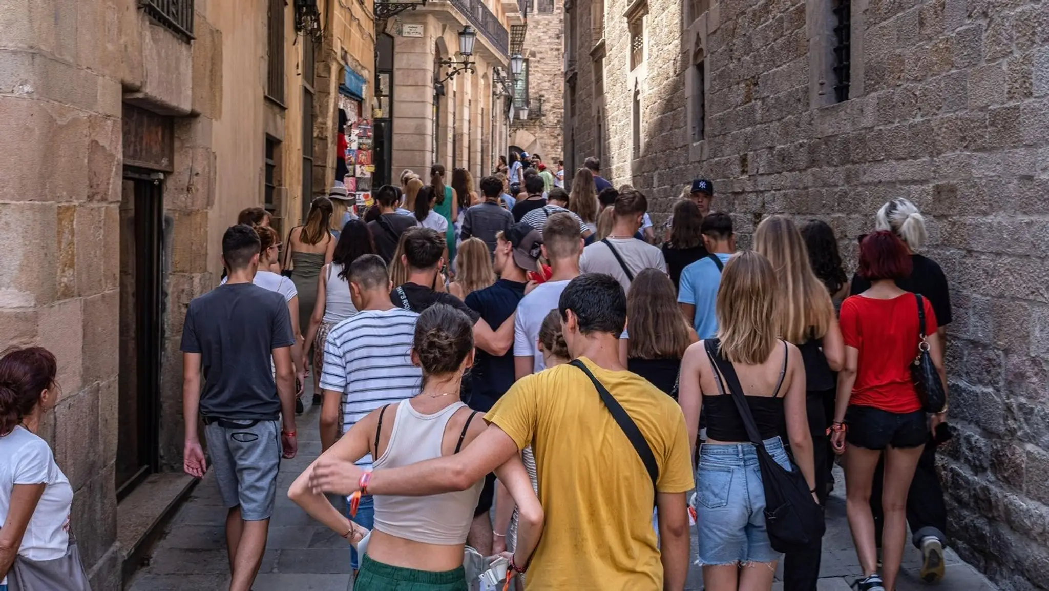Turisti v Španielsku