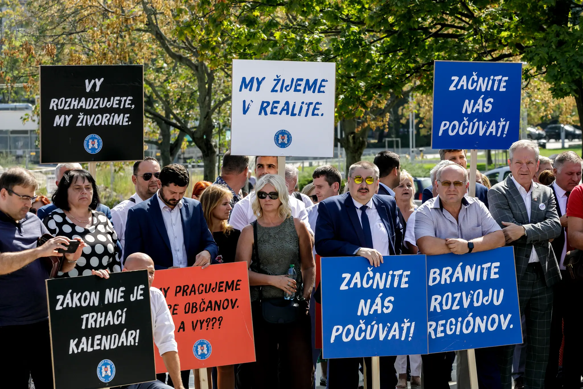 Protest Združenia miest a obcí Slovenska
