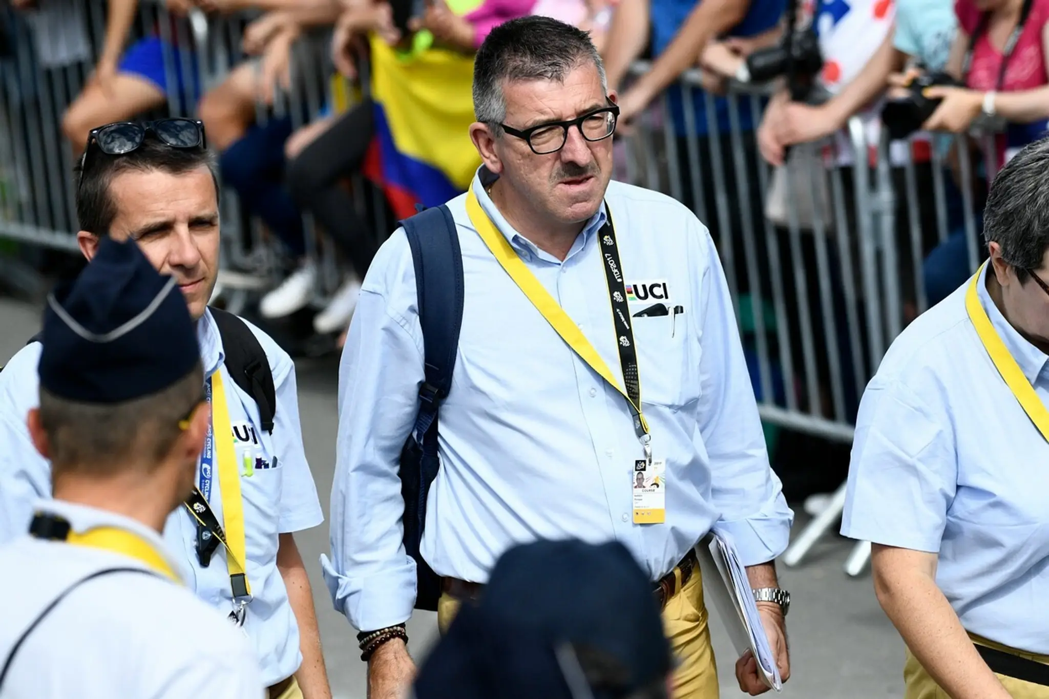 Philippe Marien - predseda rozhodcovského zboru na Tour de France 2017.